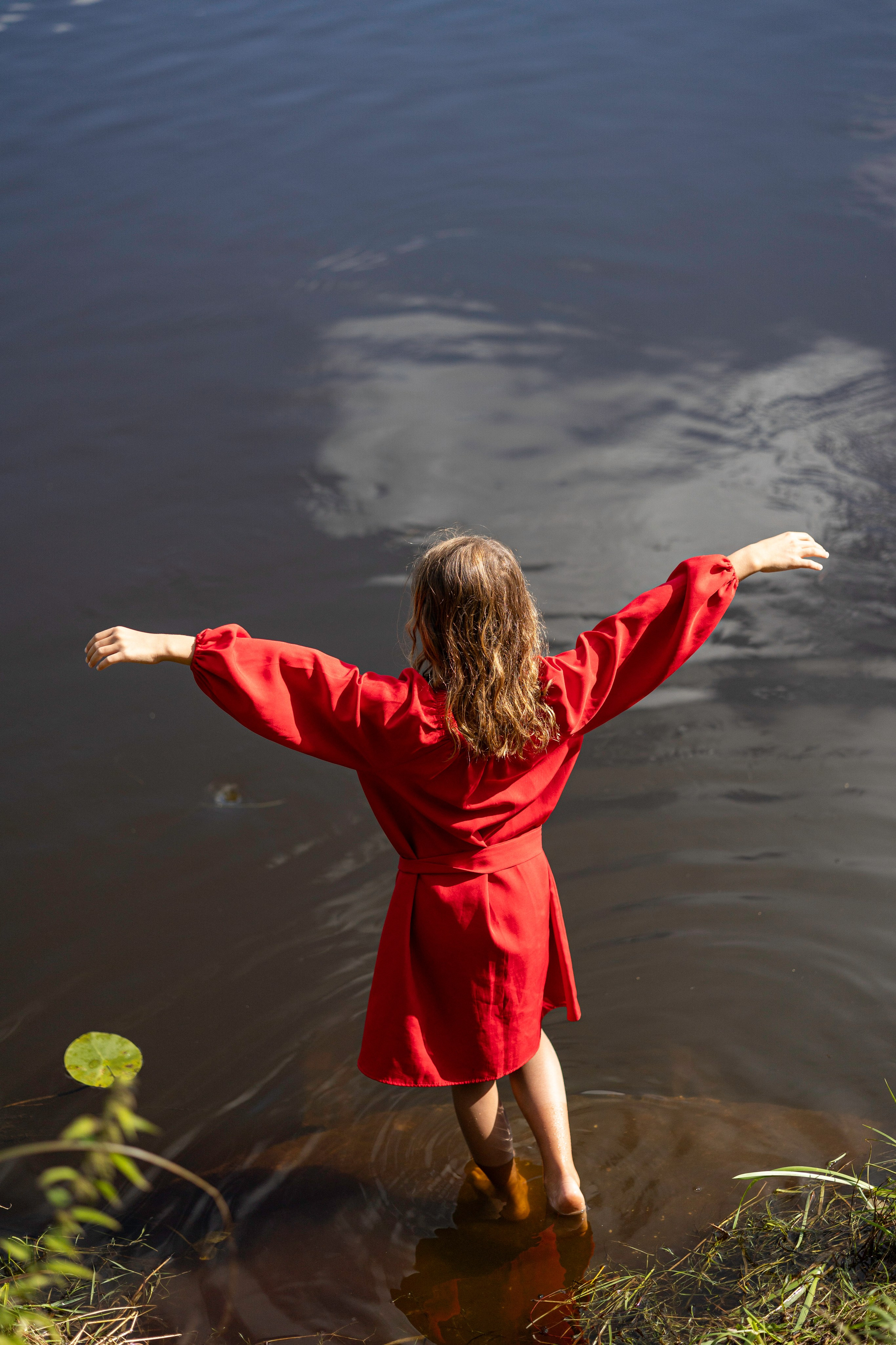 Катя в походе