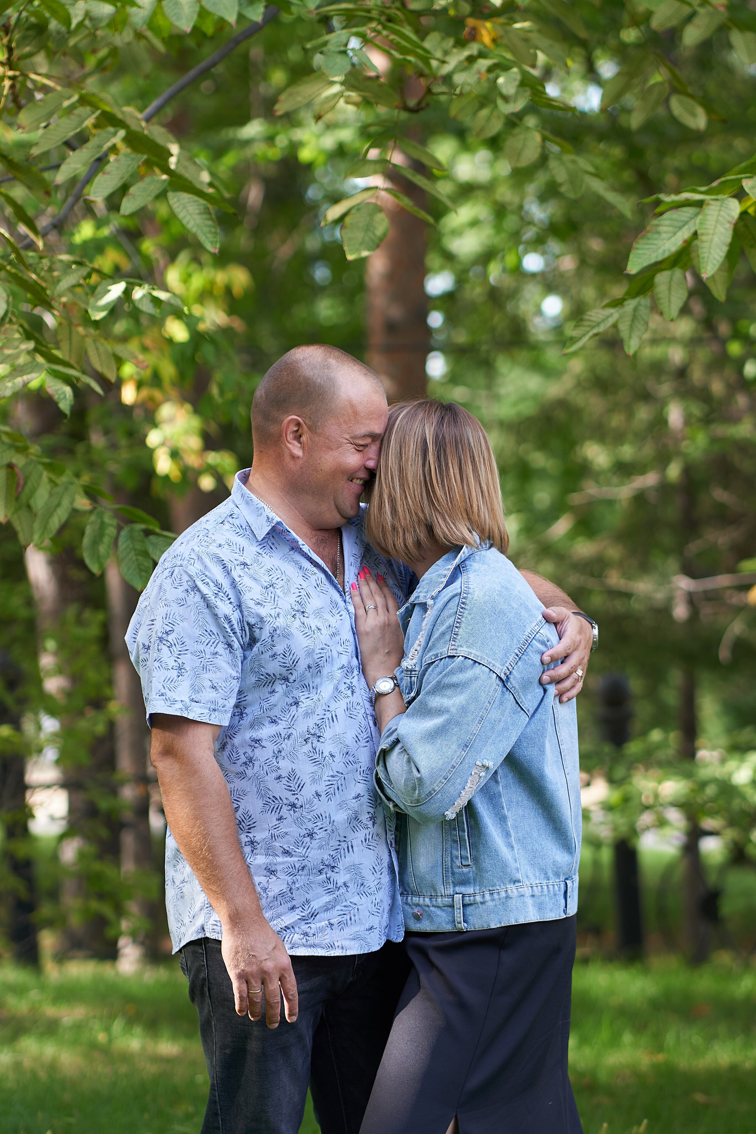 Прогулка с семьёй. Анна Катасонова