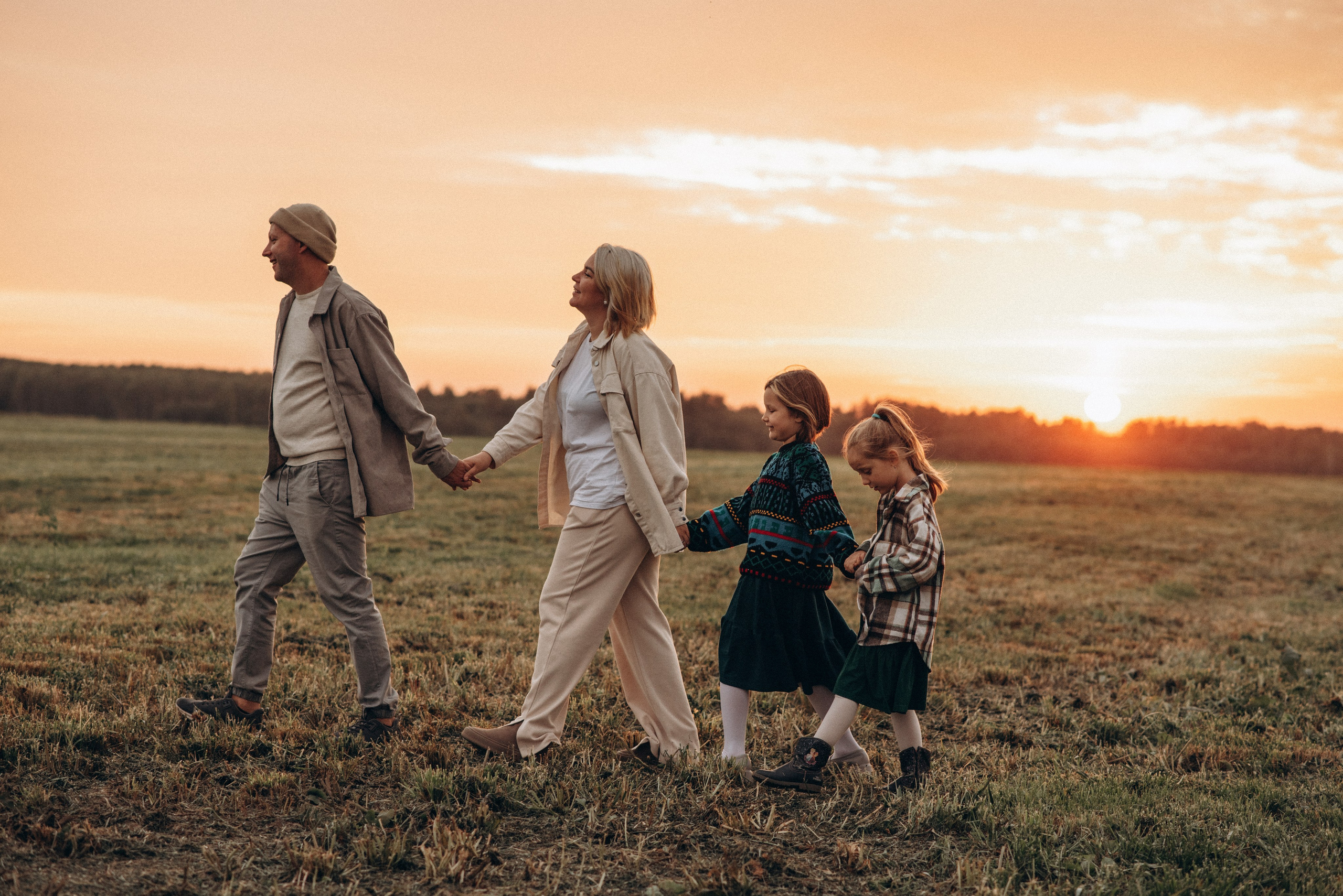 Семья Магазинских. Семейный фотограф в Клину и Москве Елена Храпунова