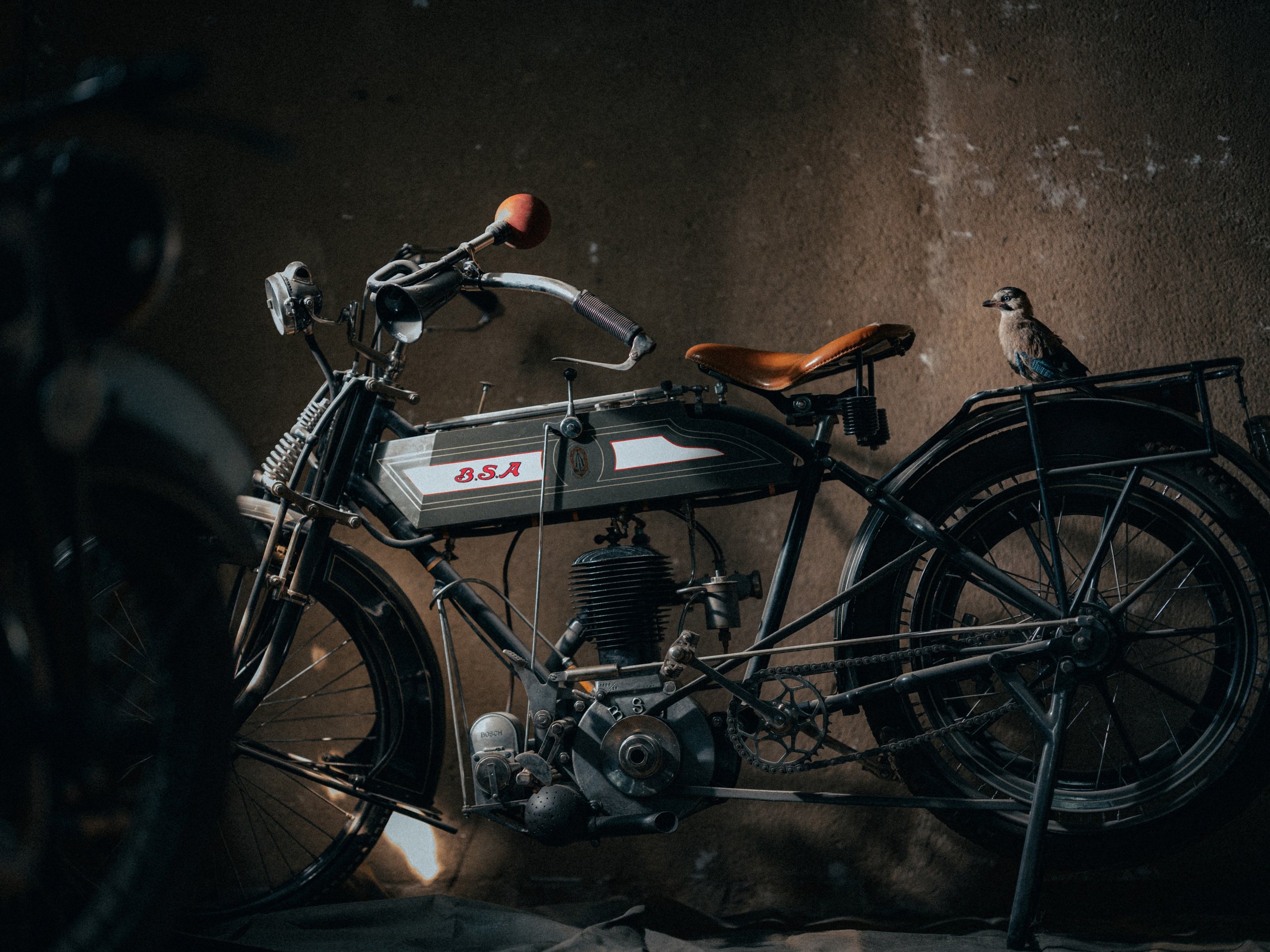 Съемка мотоцикла 1908 года производства для частной коллекции. Фотограф Олег Сотник