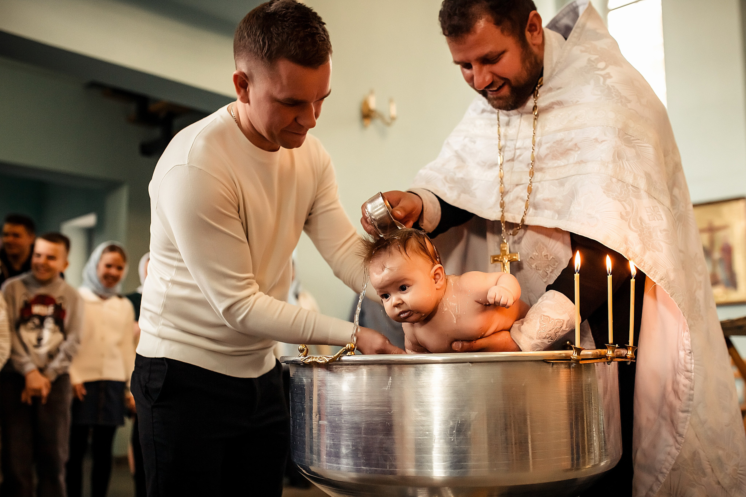 Крещение Верочки