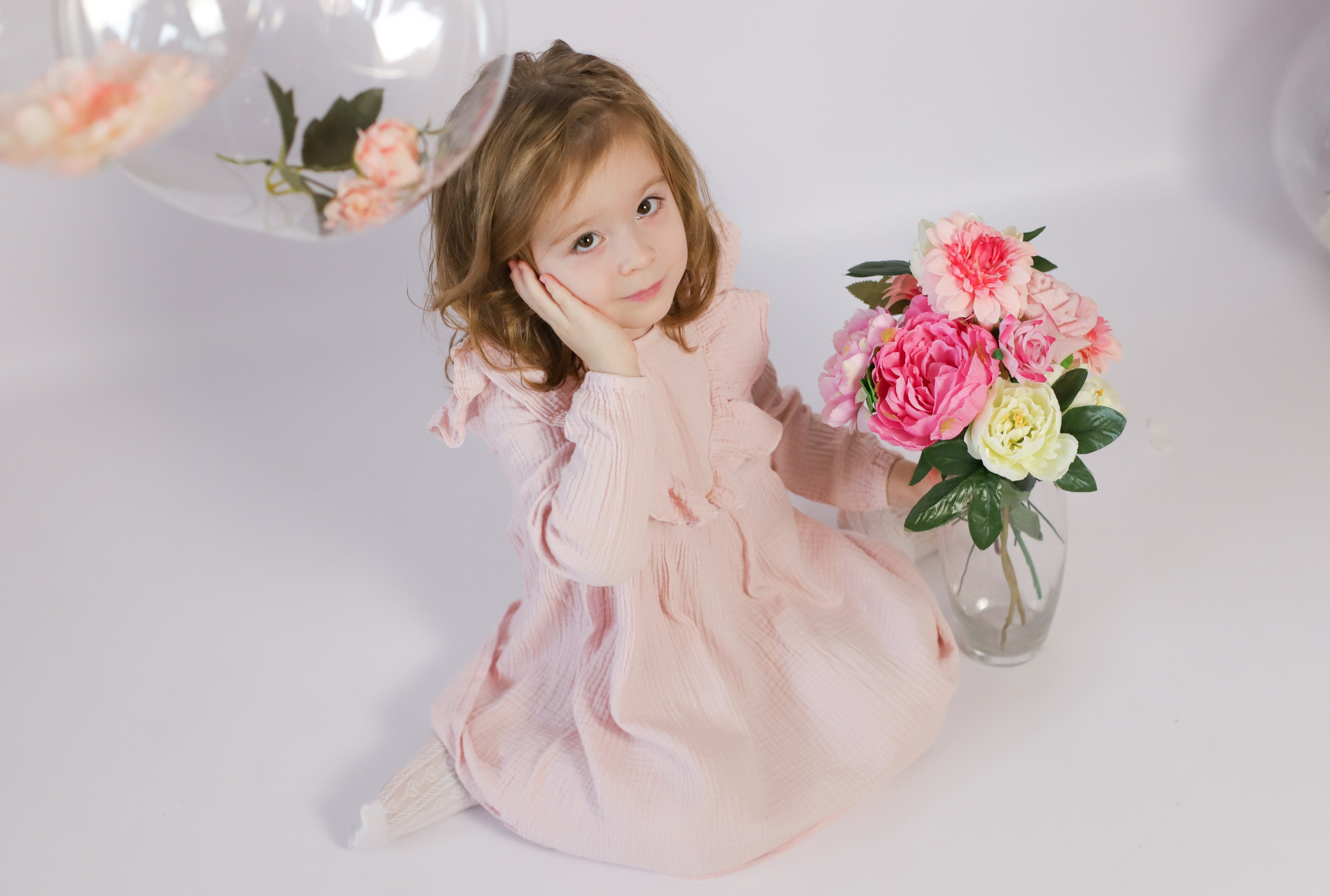 Девочка с цветочными пузырями. Диана Николаева — фотограф город Балашиха