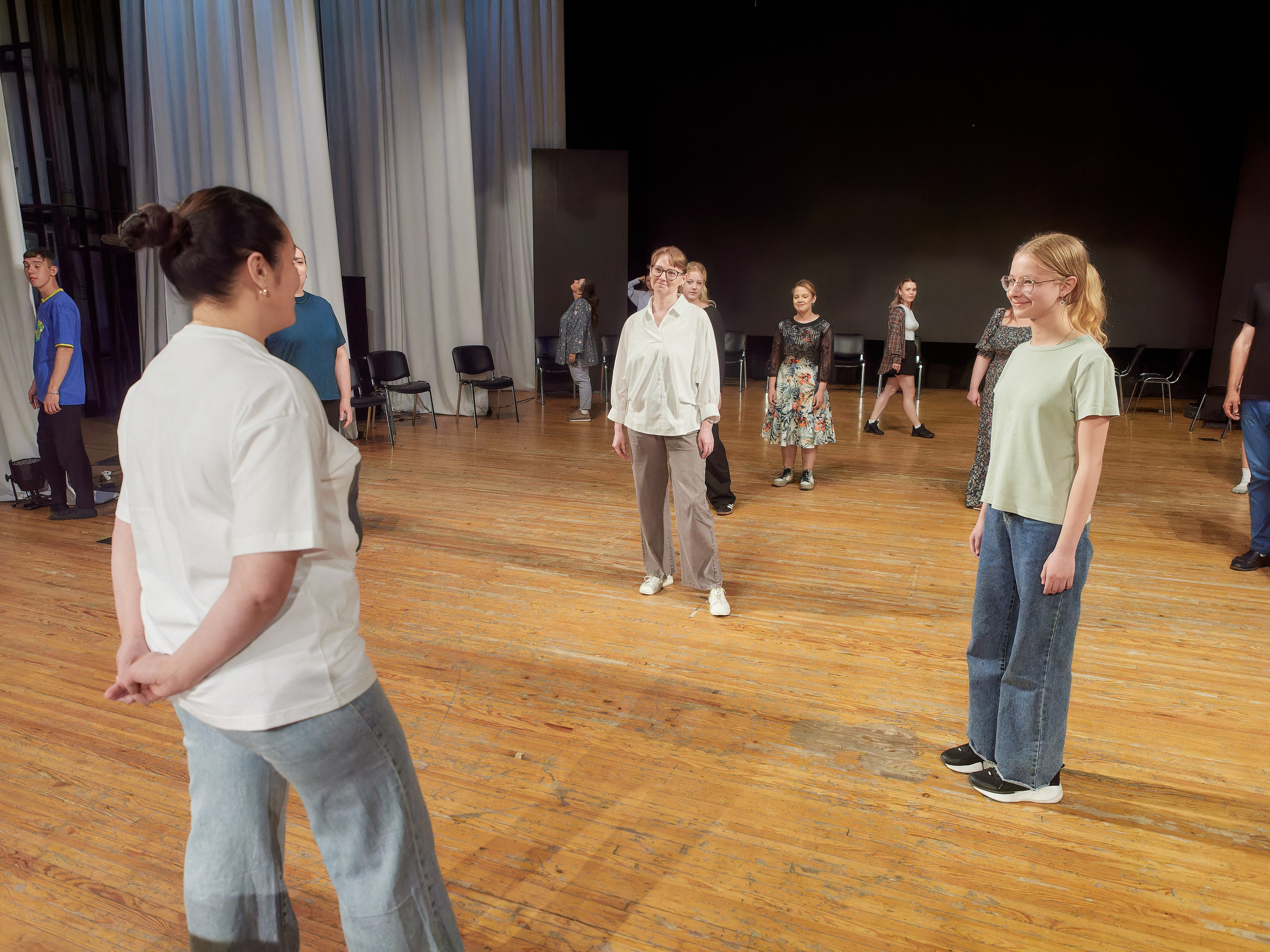 Мастер-класс студии «Прожектор» руководитель Марина Зольникова. Семейный и детский фотограф в Междуреченск Олег Бамбульский