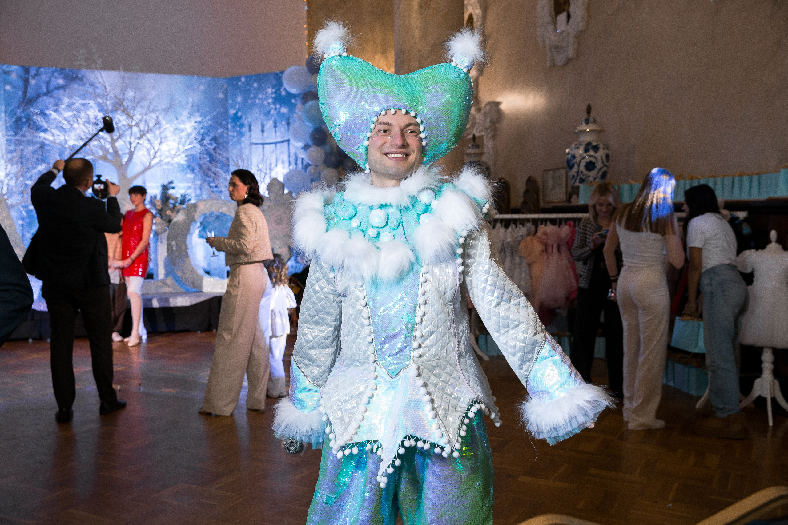 Новогодняя Ёлка клуба WLC. Репортажный Фотограф Александр Назаров. Москва и М.О