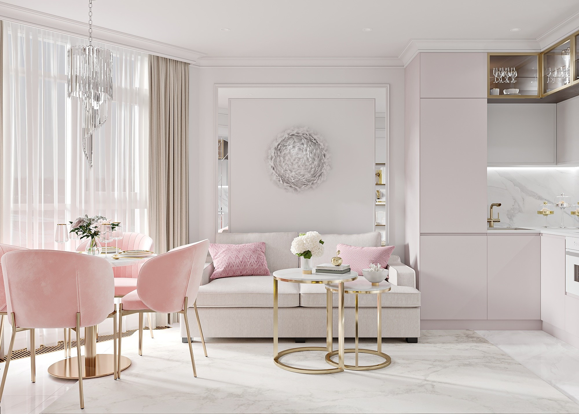 ЖК СОКОЛЬНИКИ. Irina Balykina — Interior 3D Visualisation