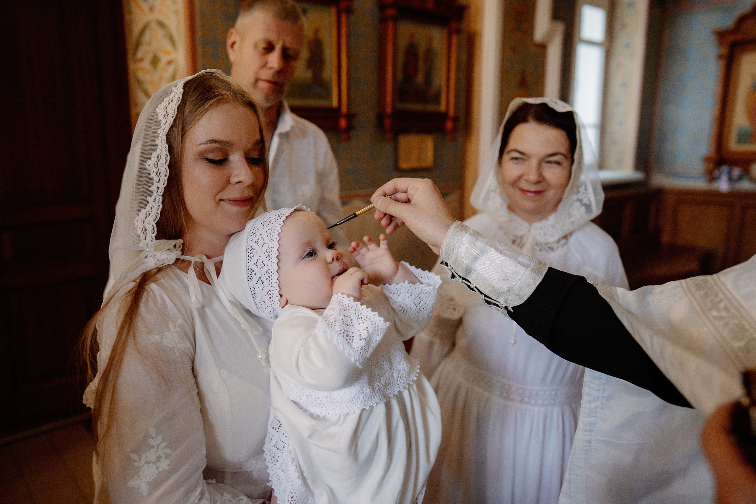 Крещение Красимиры. Фотограф на Крещение и Венчание в Красноярске Рамазанова Юлия