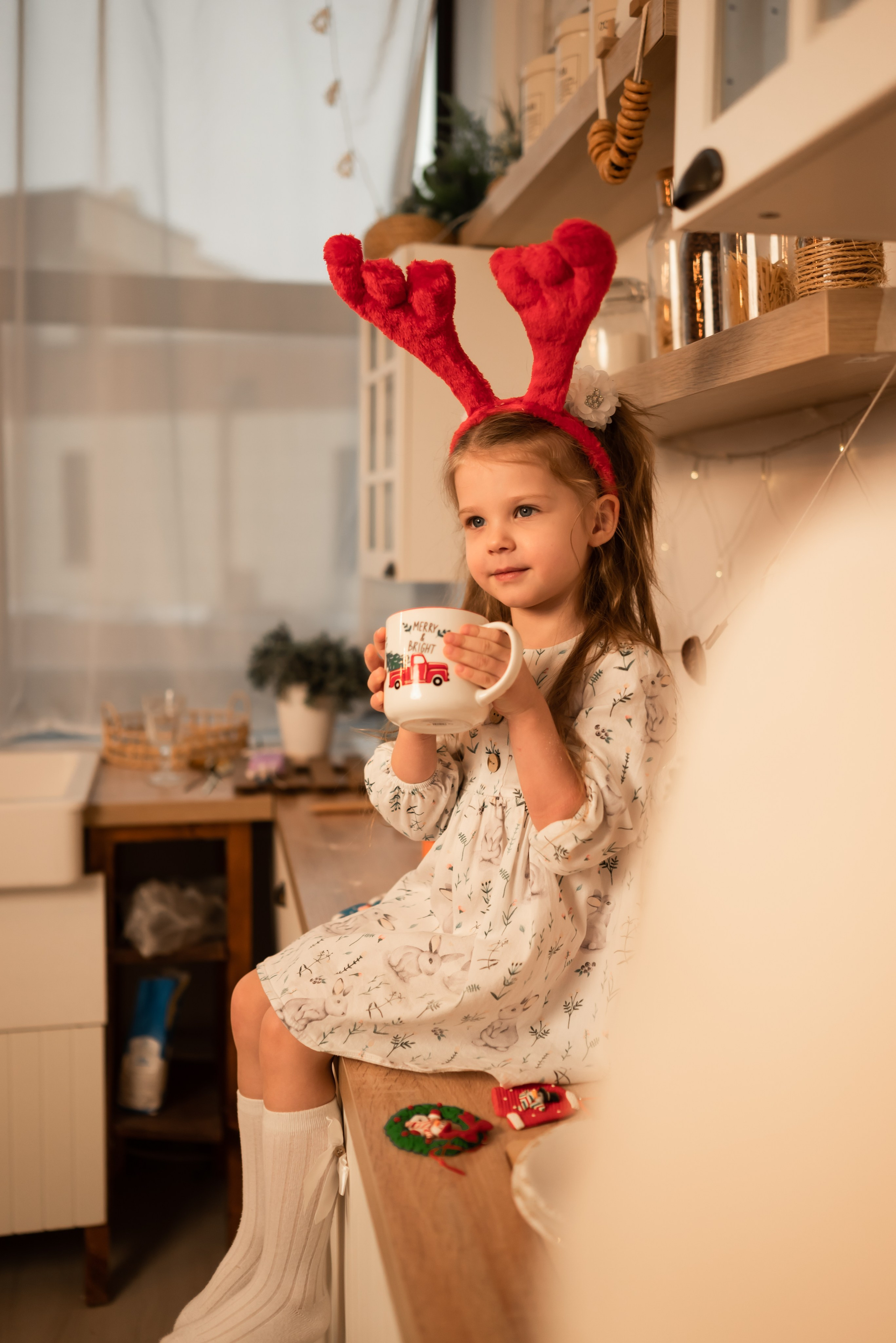 Новогодняя фотосессия в студии Location. Фотограф Ксения Огородова портфолио