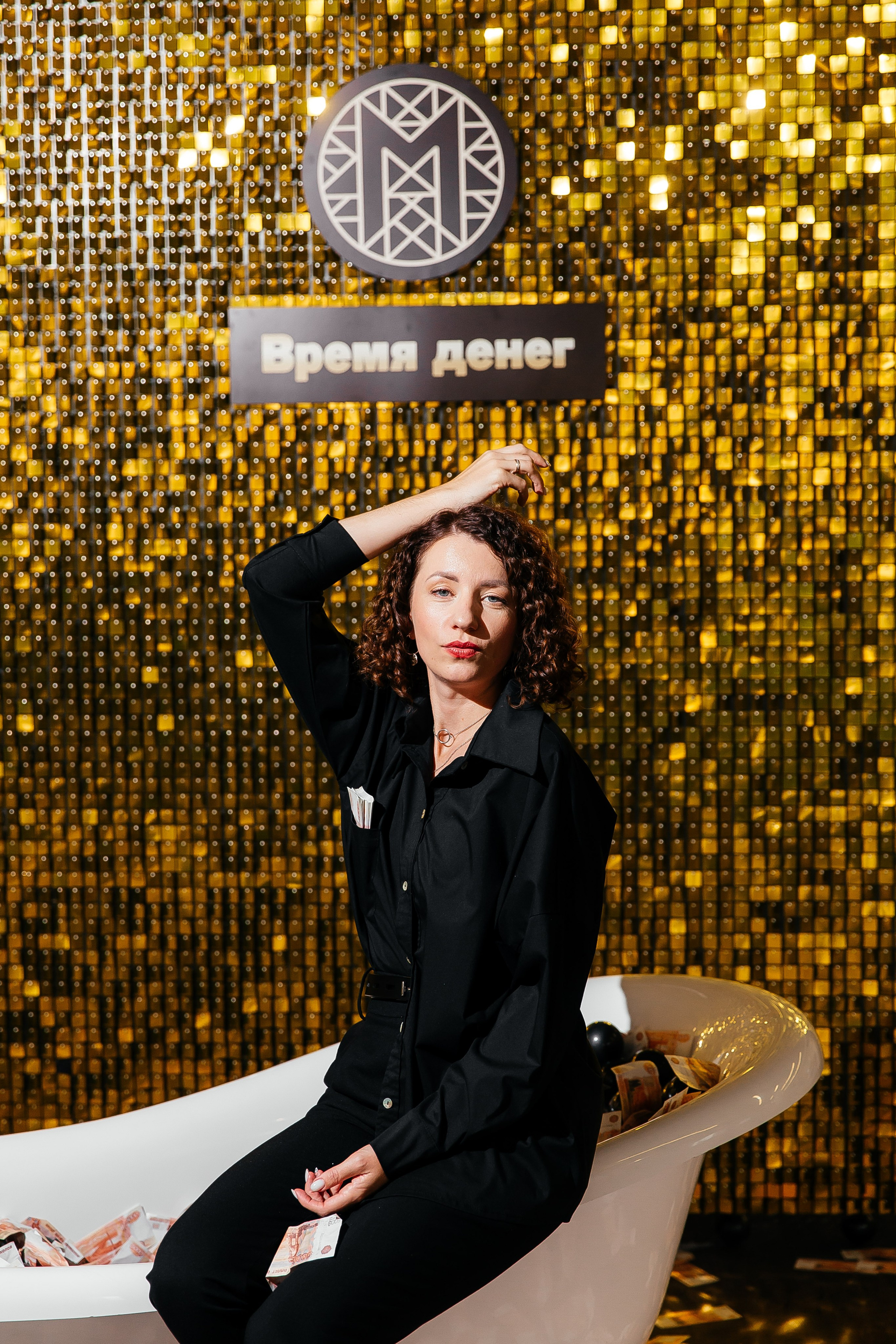 Фотозона+выступление спикеров. Фотограф в Красноярске Надежда Воскресенская