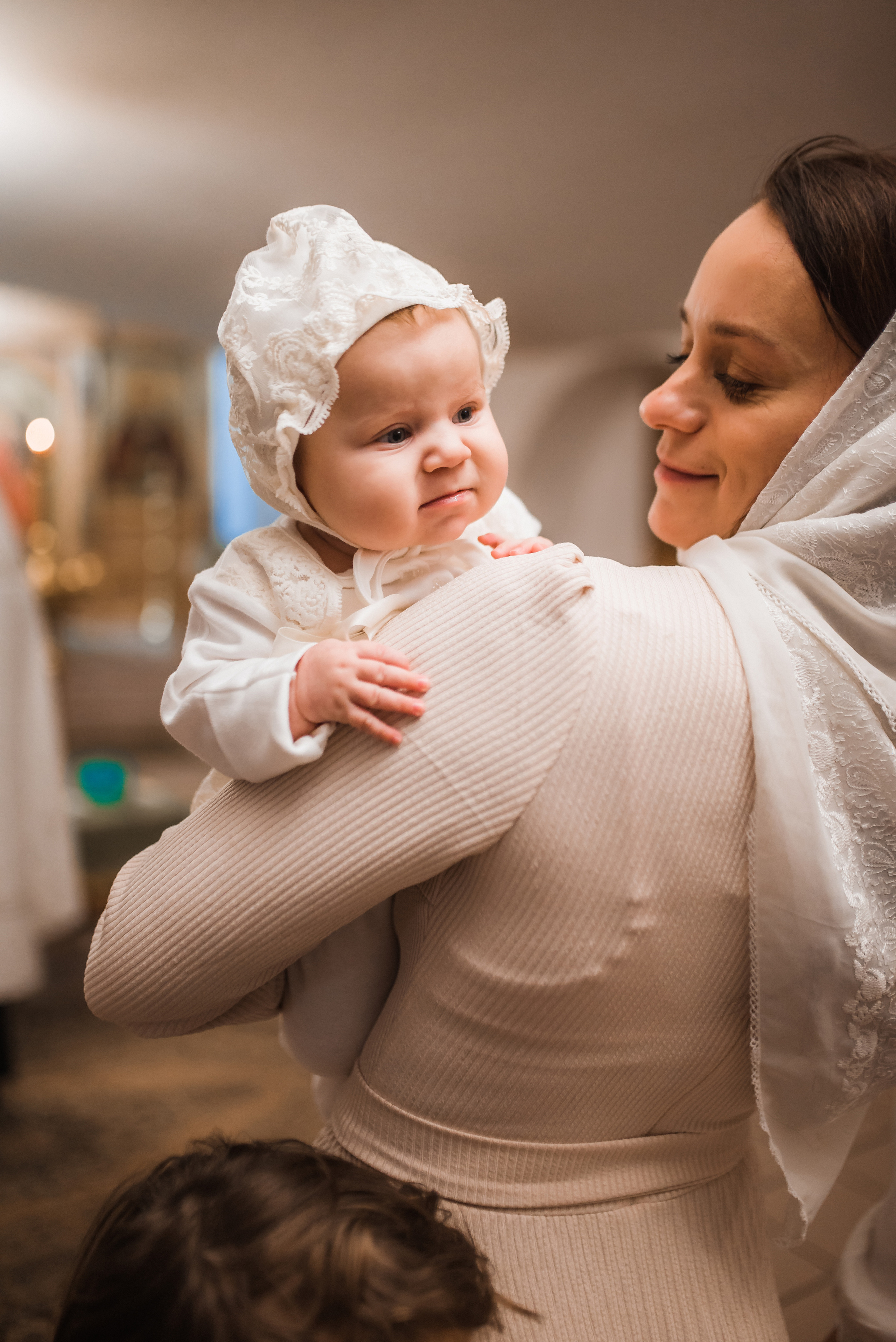 Крещение Аглаи. Семейный и детский фотограф Анастасия Иванова