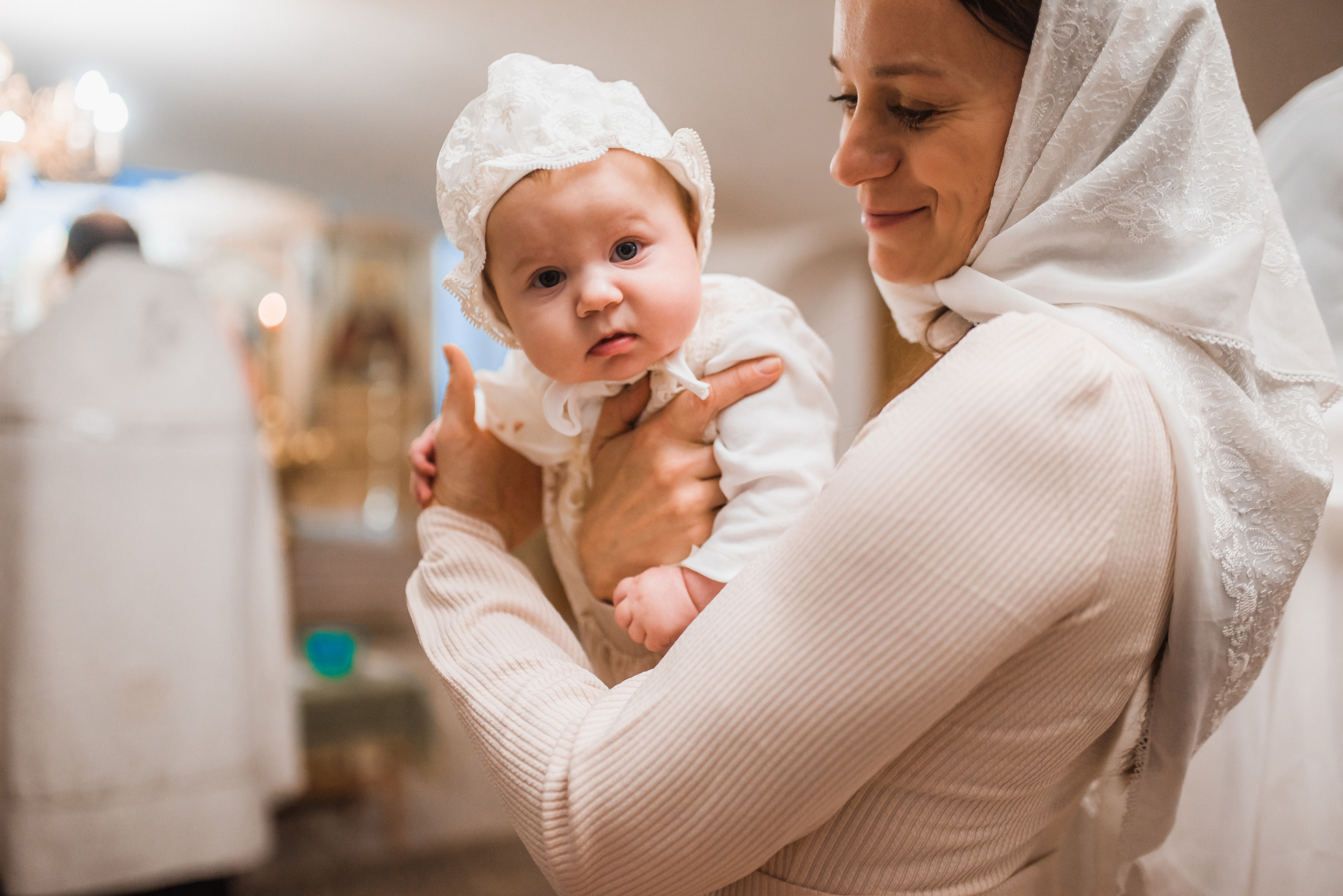 Крещение Аглаи. Семейный и детский фотограф Анастасия Иванова