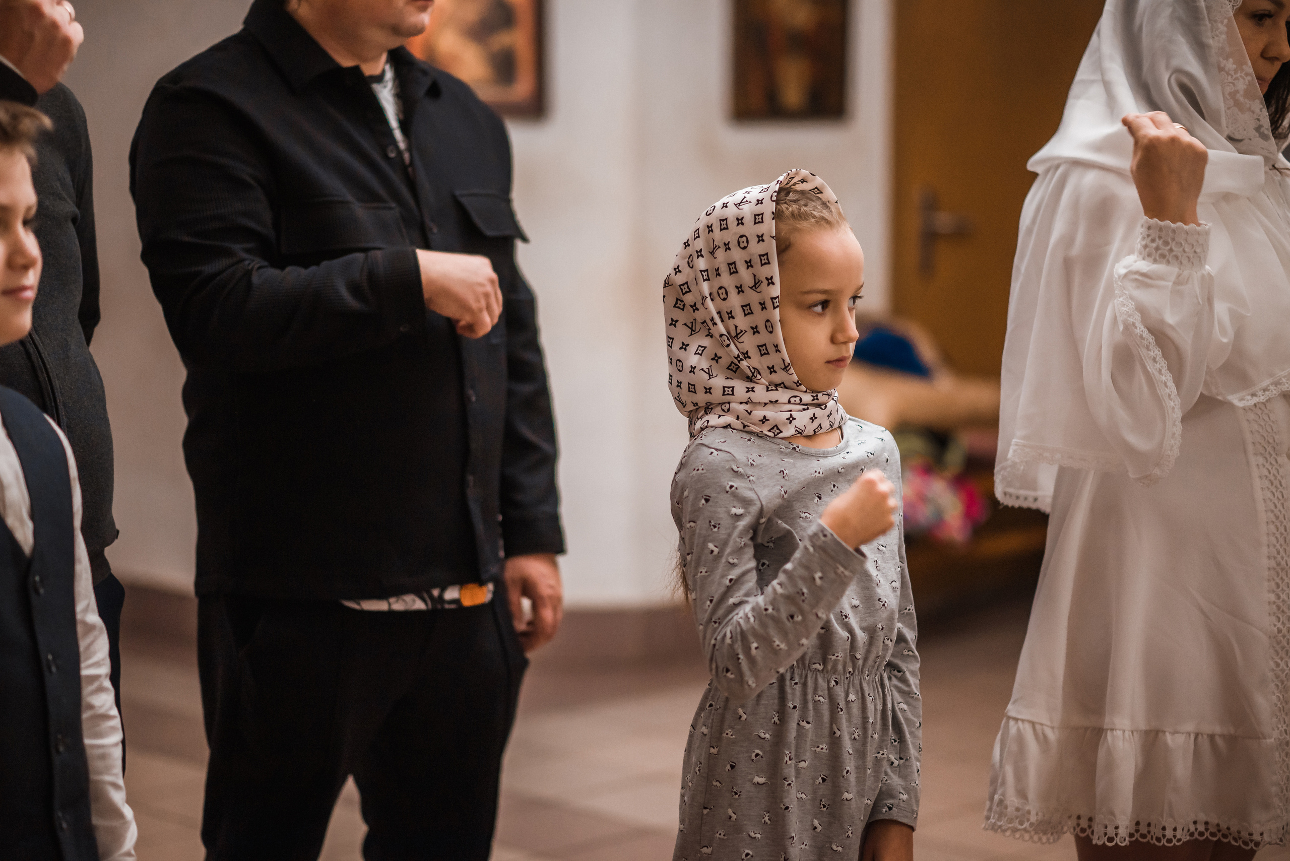 Крещение Аглаи. Семейный и детский фотограф Анастасия Иванова