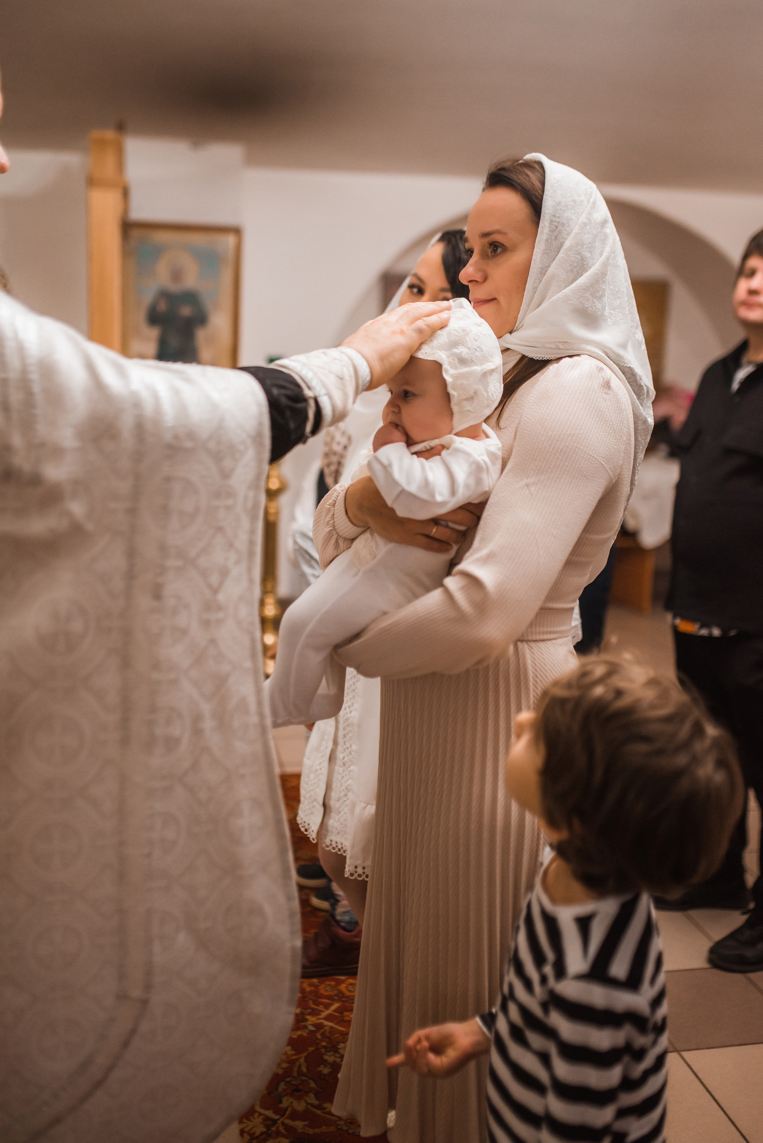 Крещение Аглаи. Семейный и детский фотограф Анастасия Иванова