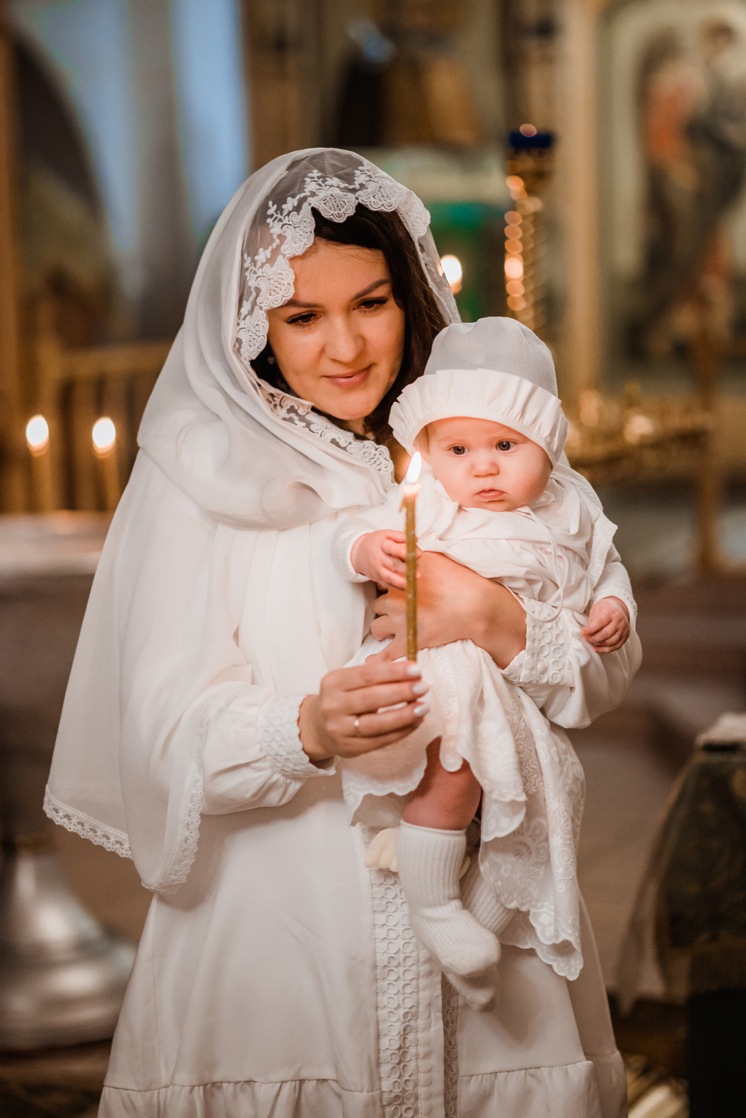 Крещение Аглаи. Семейный и детский фотограф Анастасия Иванова