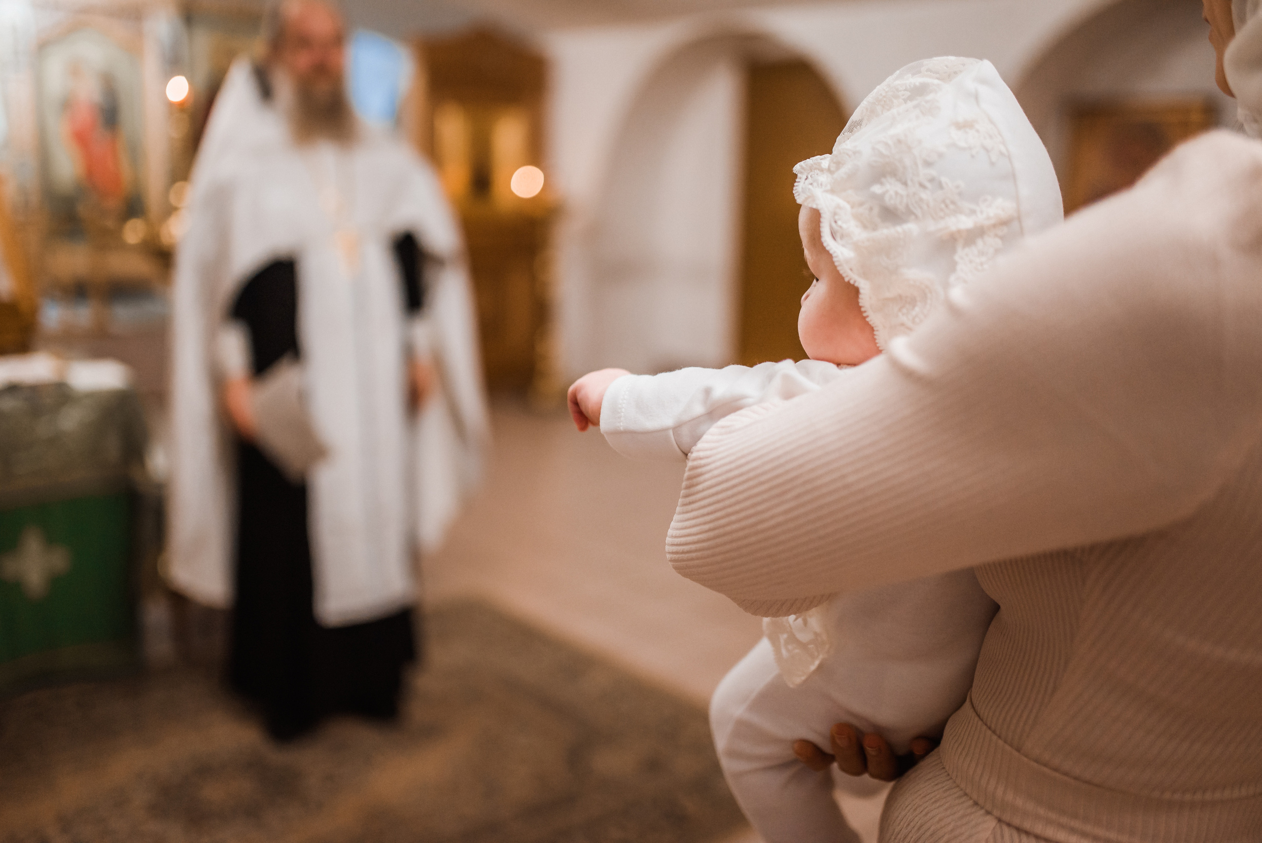 Крещение Аглаи. Семейный и детский фотограф Анастасия Иванова