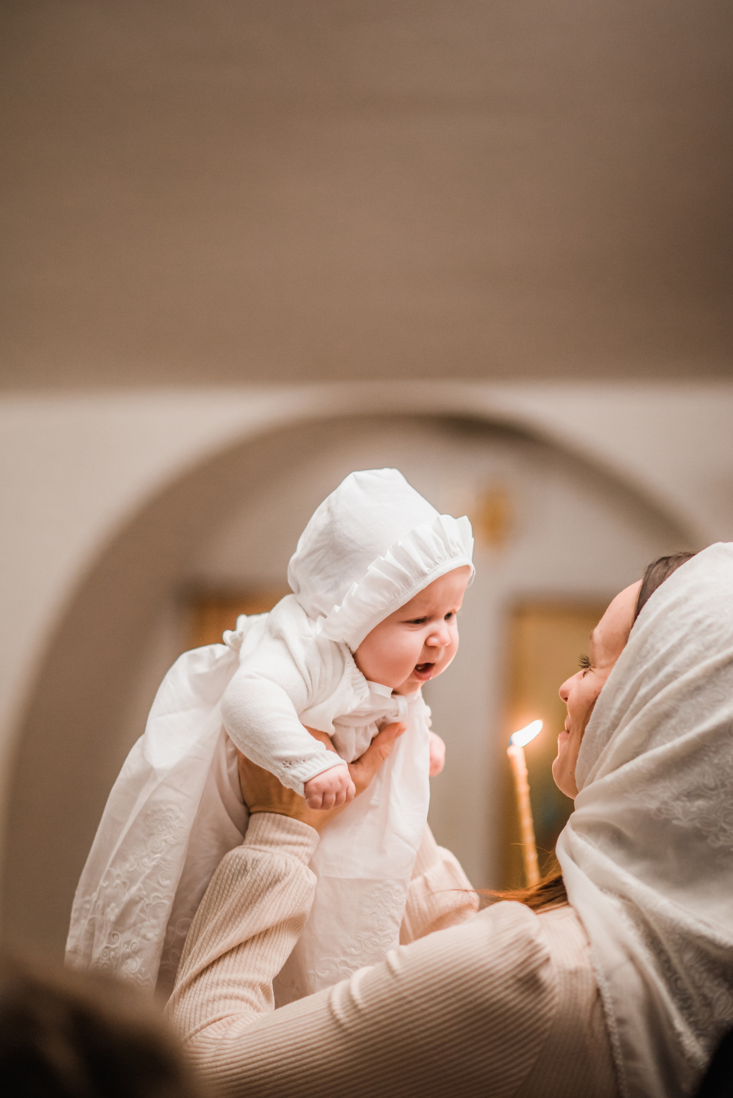 Крещение Аглаи. Семейный и детский фотограф Анастасия Иванова
