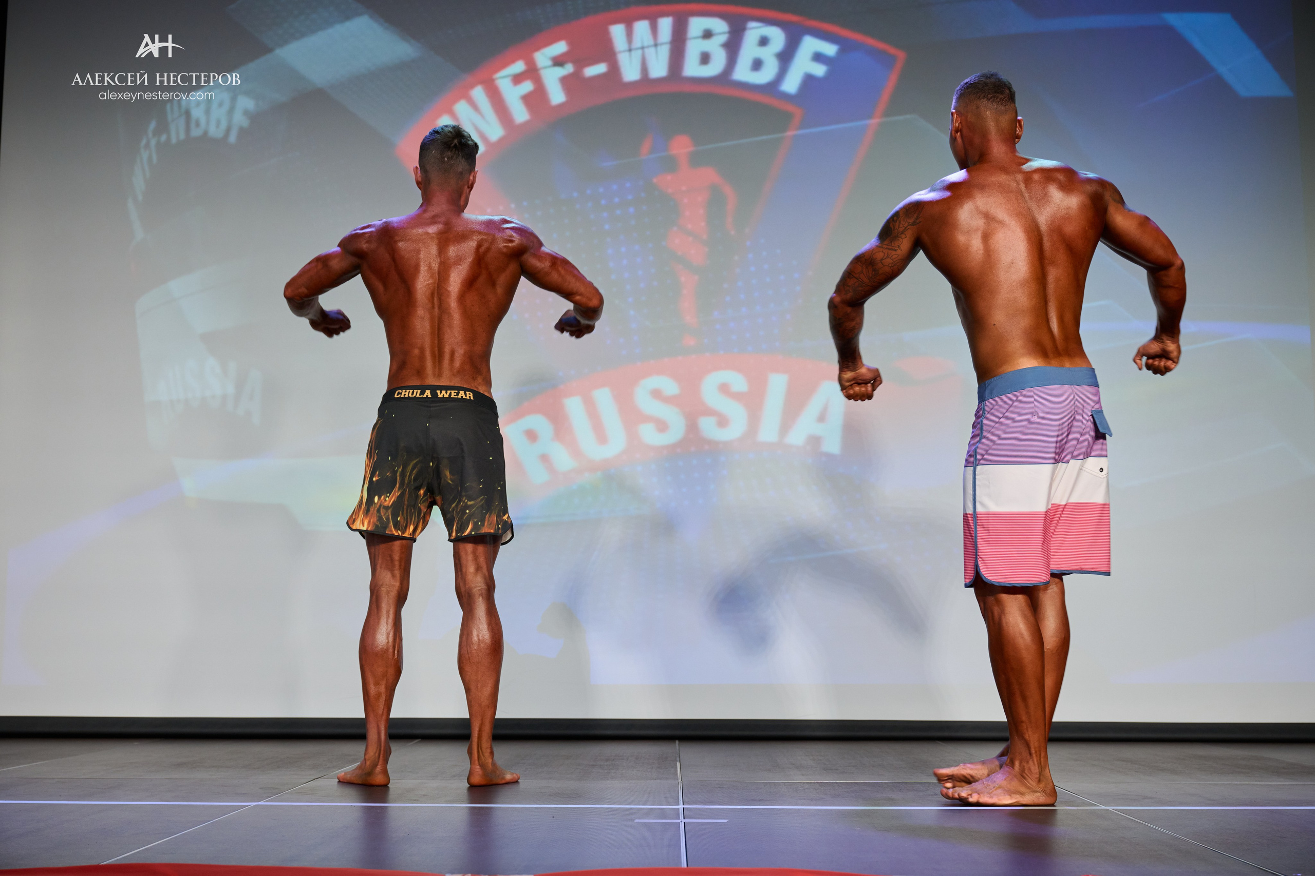 Фото с турнира «Прометей 2, WFF-WBBF Russia» 26 октября 2025. Спортивный фитнес фотограф Алексей Нестеров