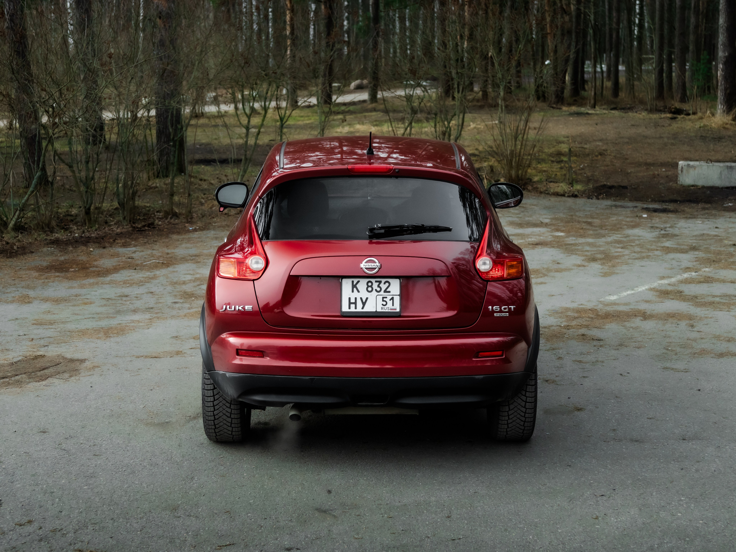 NISSAN JUKE JAPAN. Opasnophoto