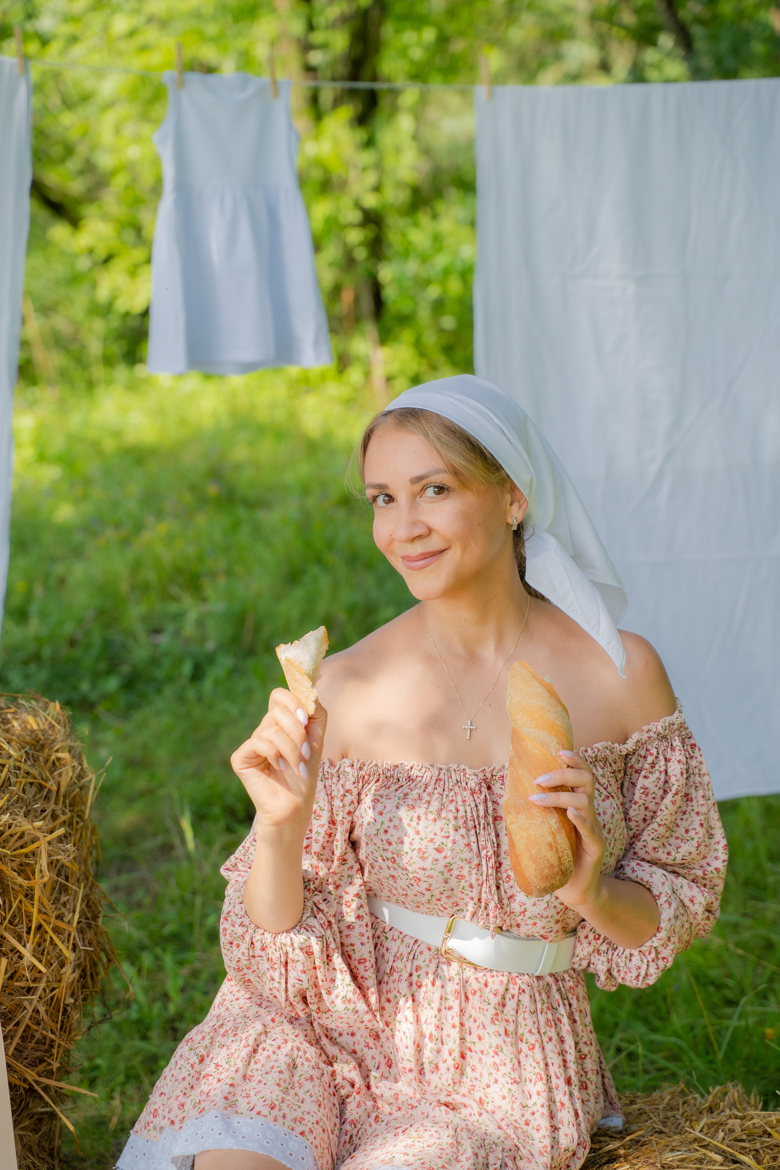 Фотосессия на природе «прачка»