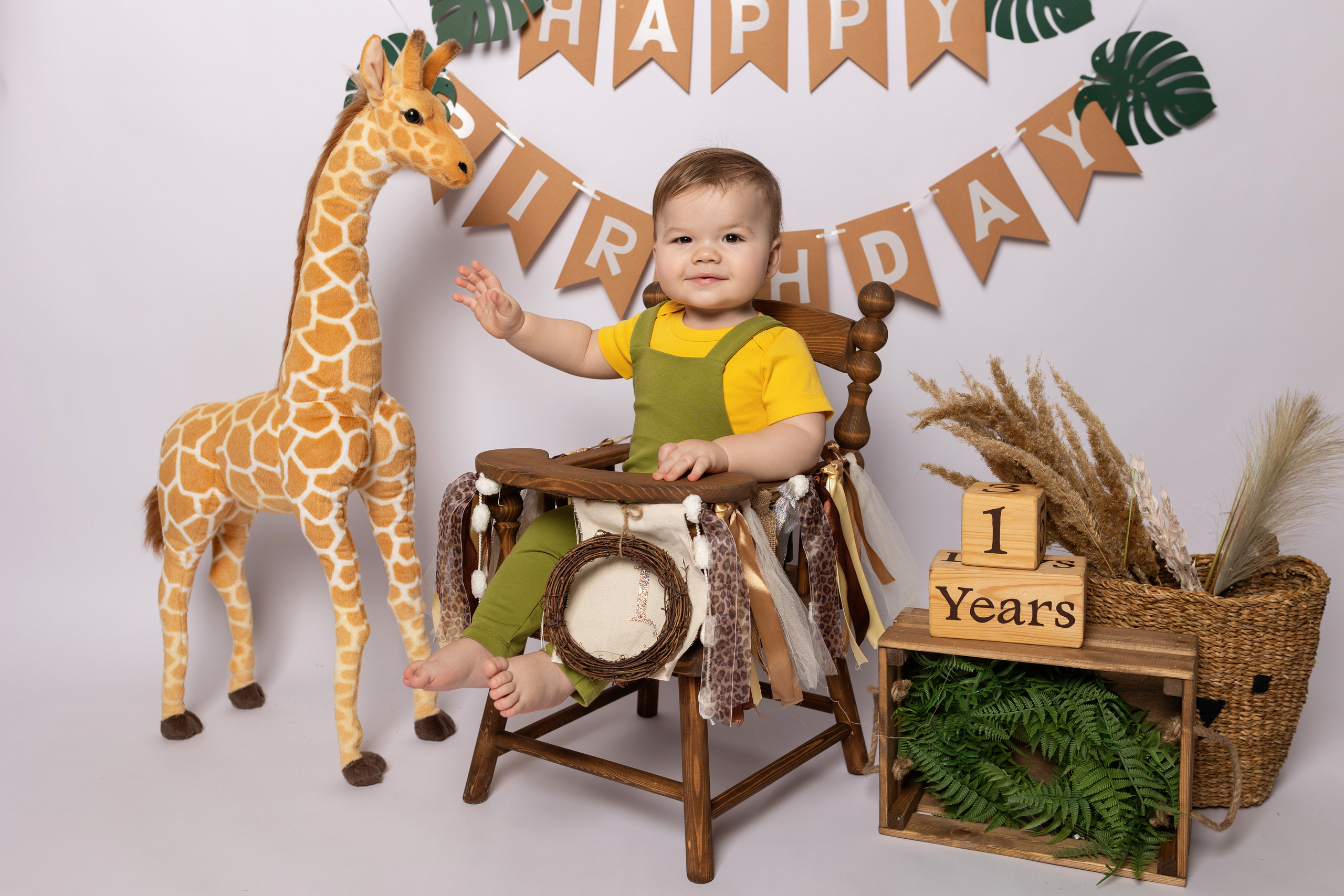 1 годик. Фотограф новорождённых в Москве Светлана Юхновец