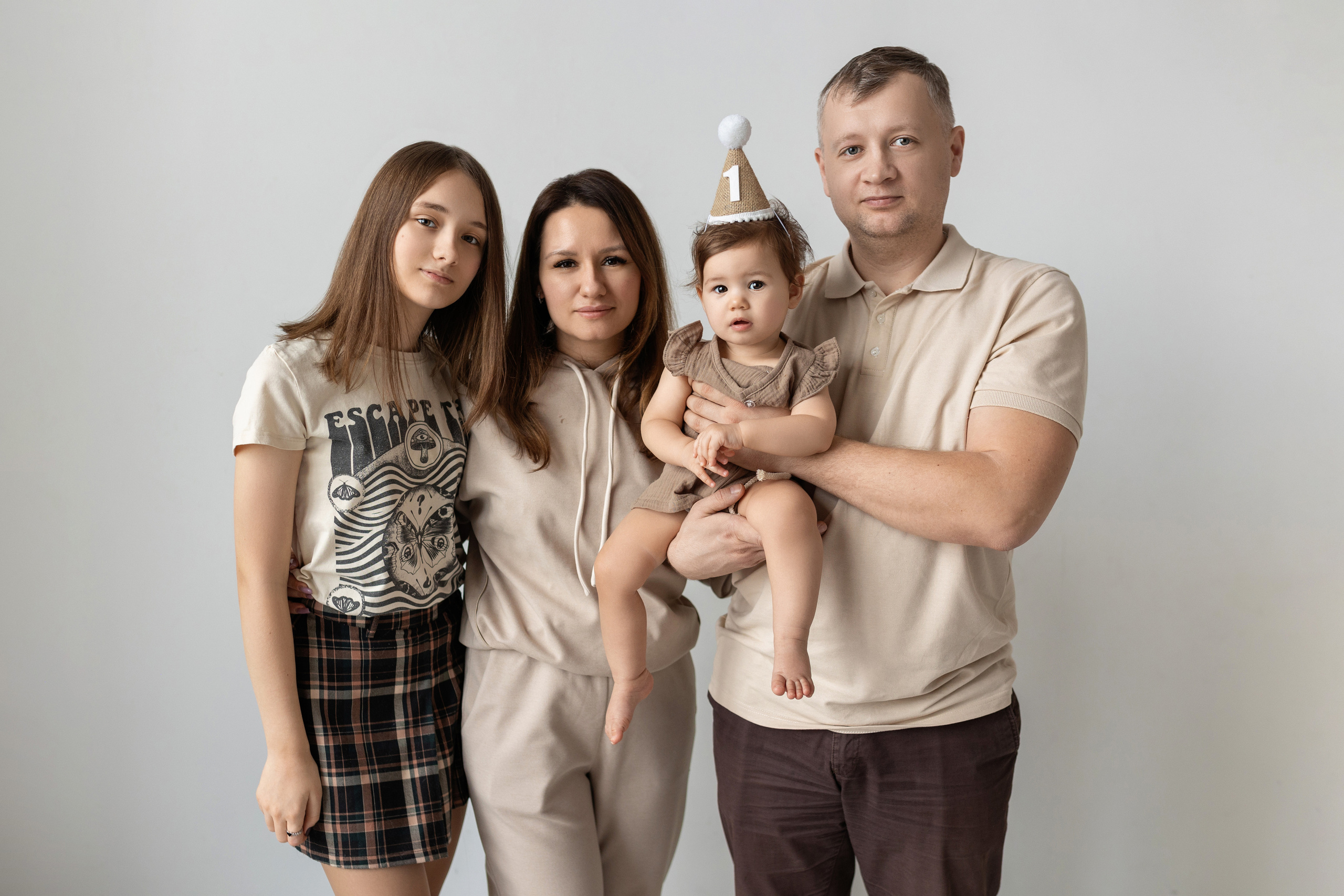 1 годик. Фотограф новорождённых в Москве Светлана Юхновец