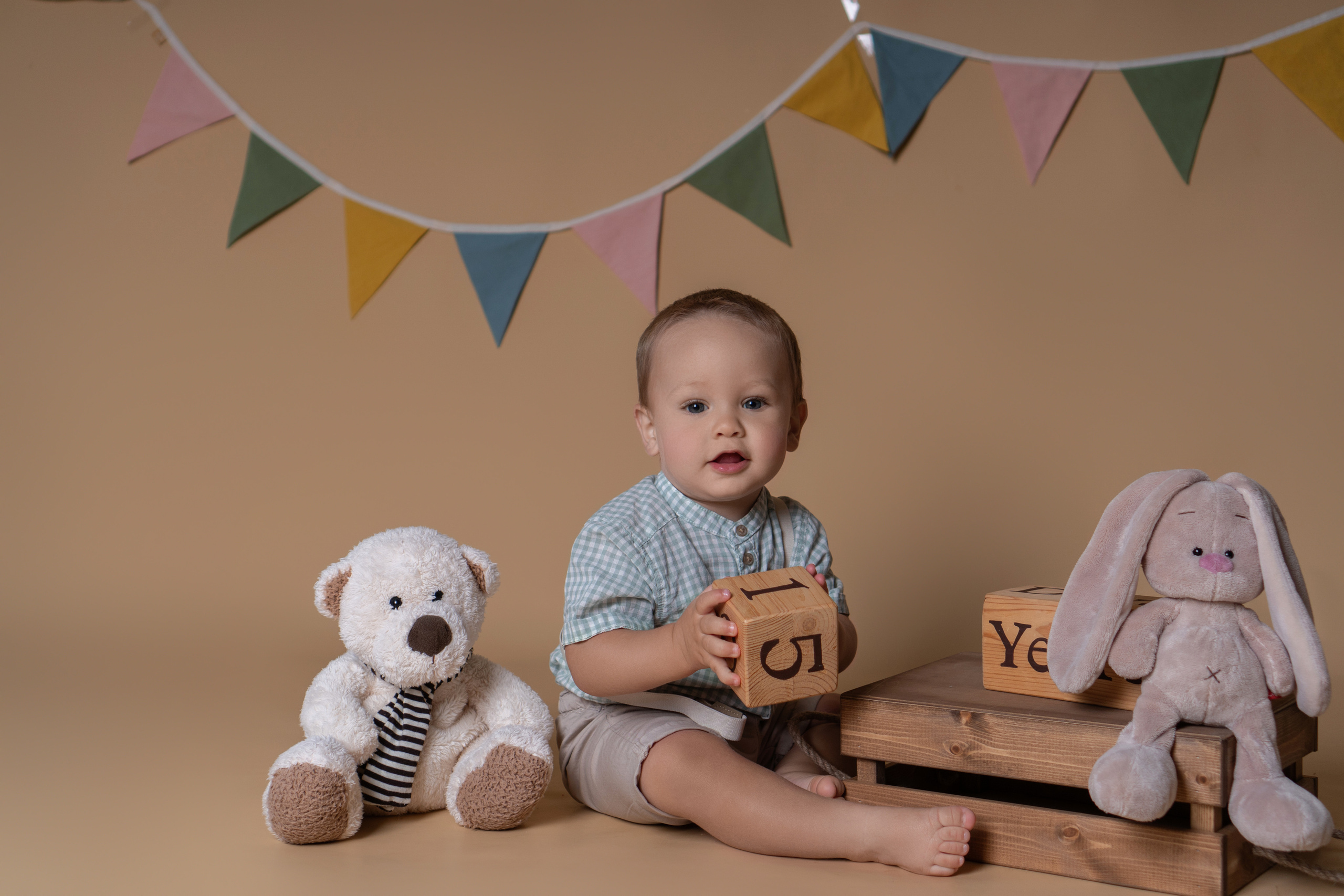 1 годик. Фотограф новорождённых в Москве Светлана Юхновец