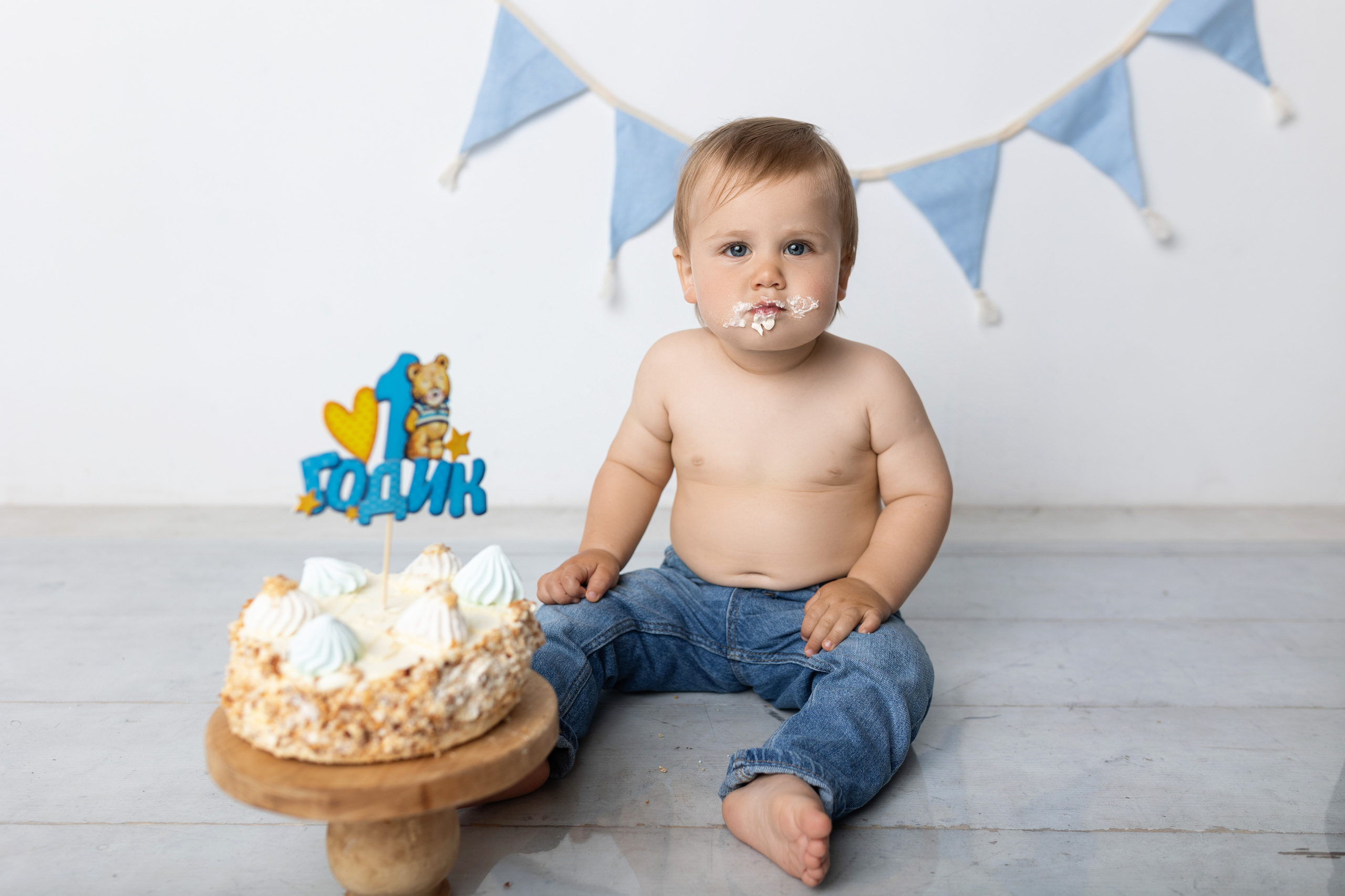 1 годик. Фотограф новорождённых в Москве Светлана Юхновец