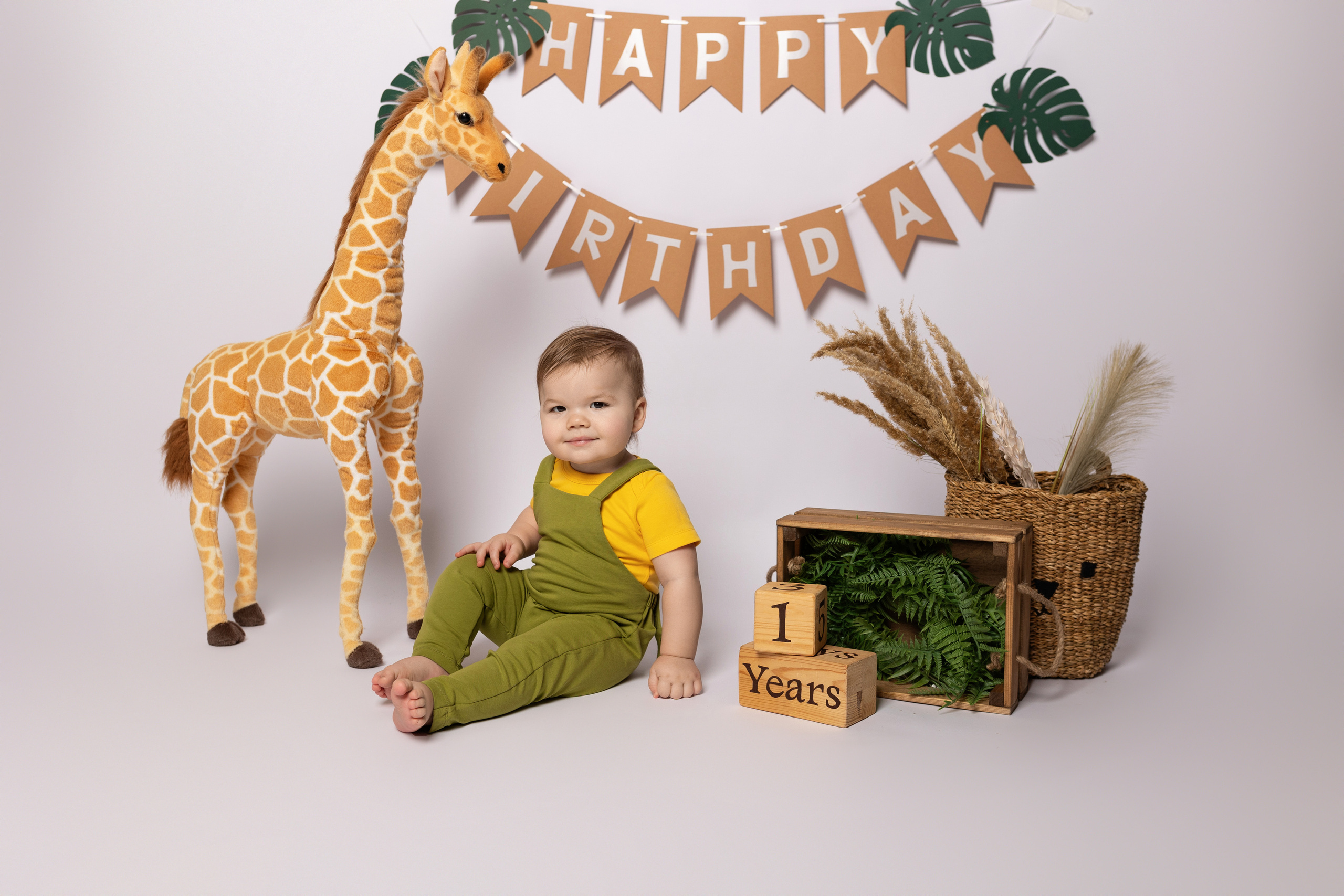 1 годик. Фотограф новорождённых в Москве Светлана Юхновец