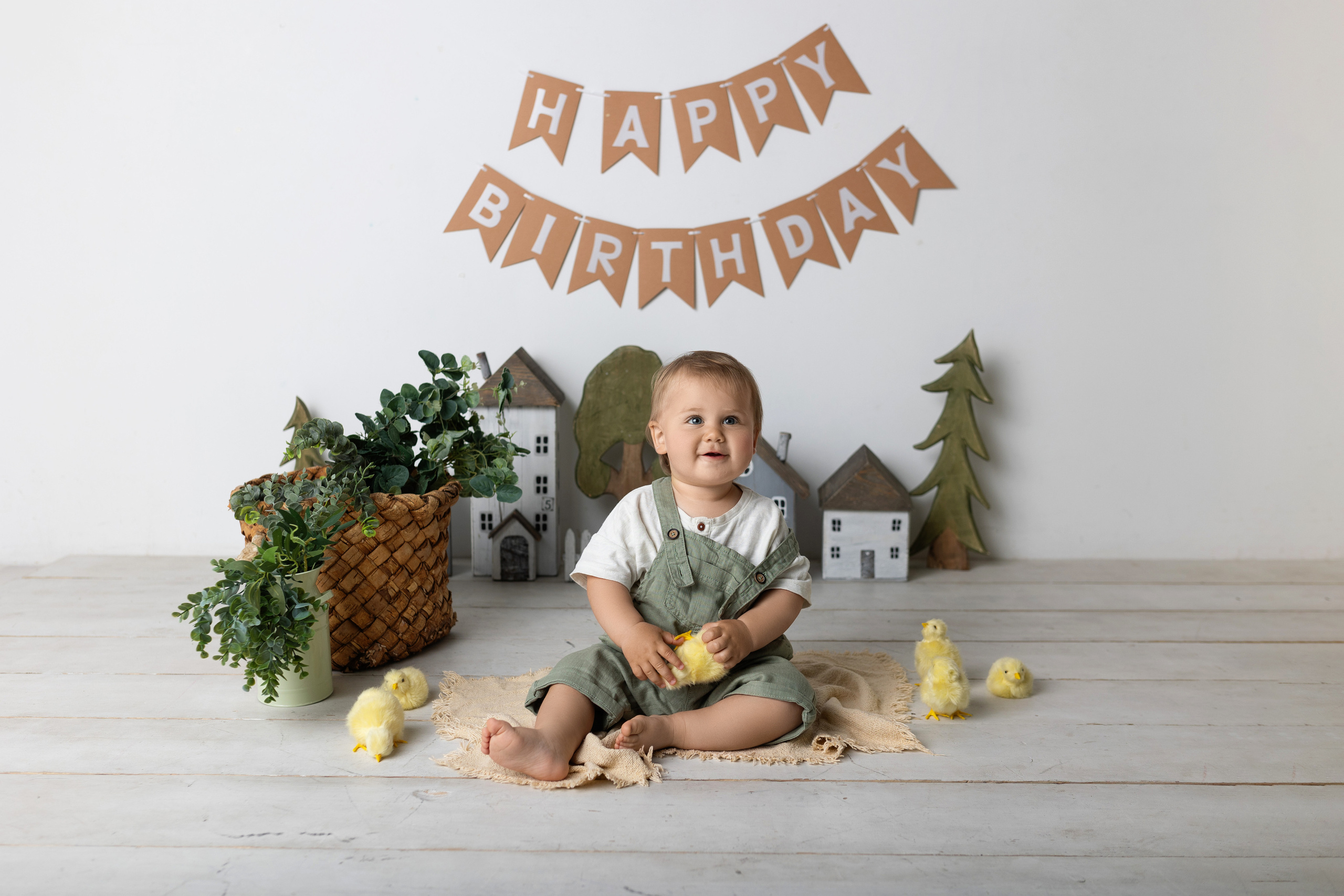 1 годик. Фотограф новорождённых в Москве Светлана Юхновец