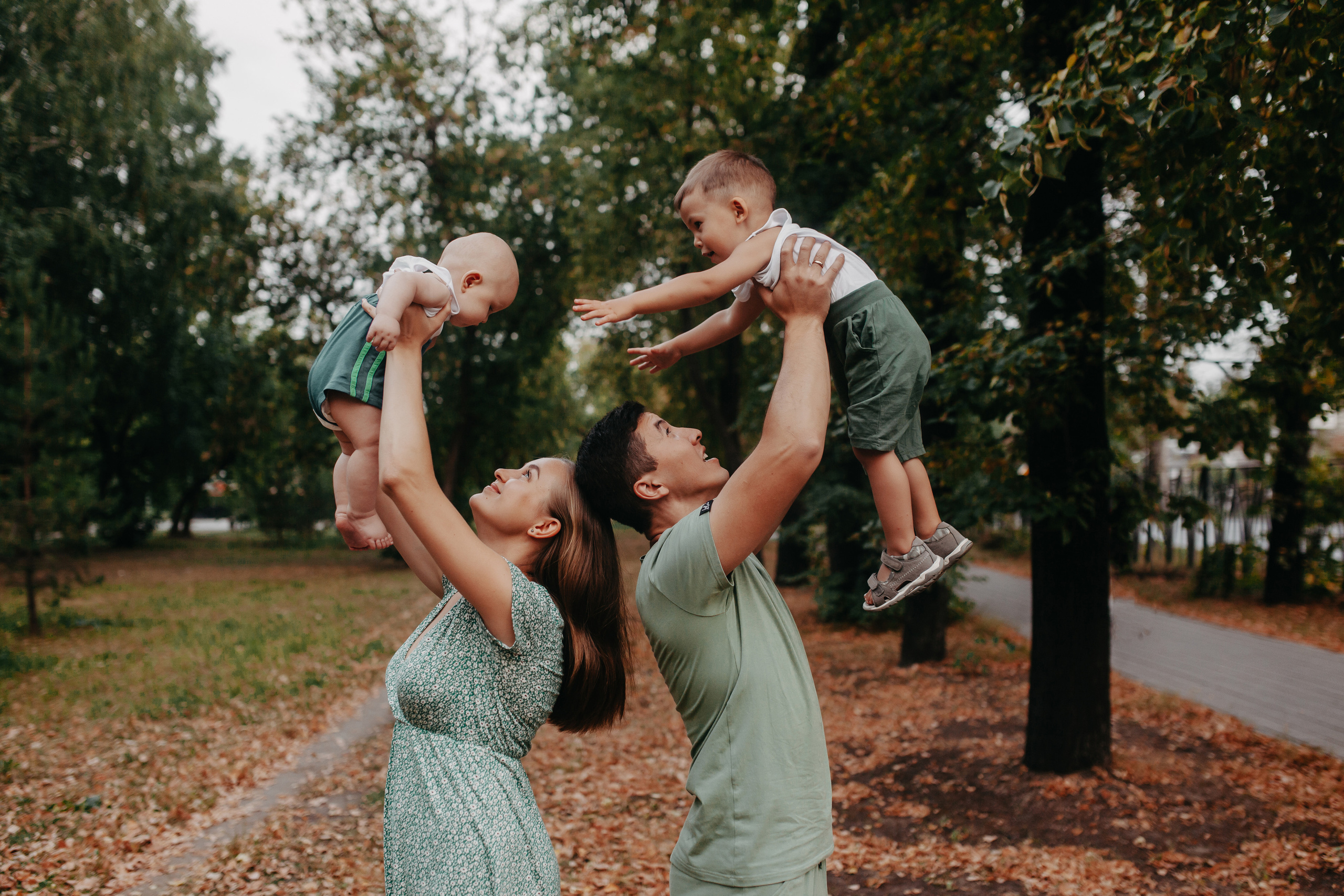 Семейная фотосессия в Тюмени. Фотограф Шелудкова Яна, город Тюмень