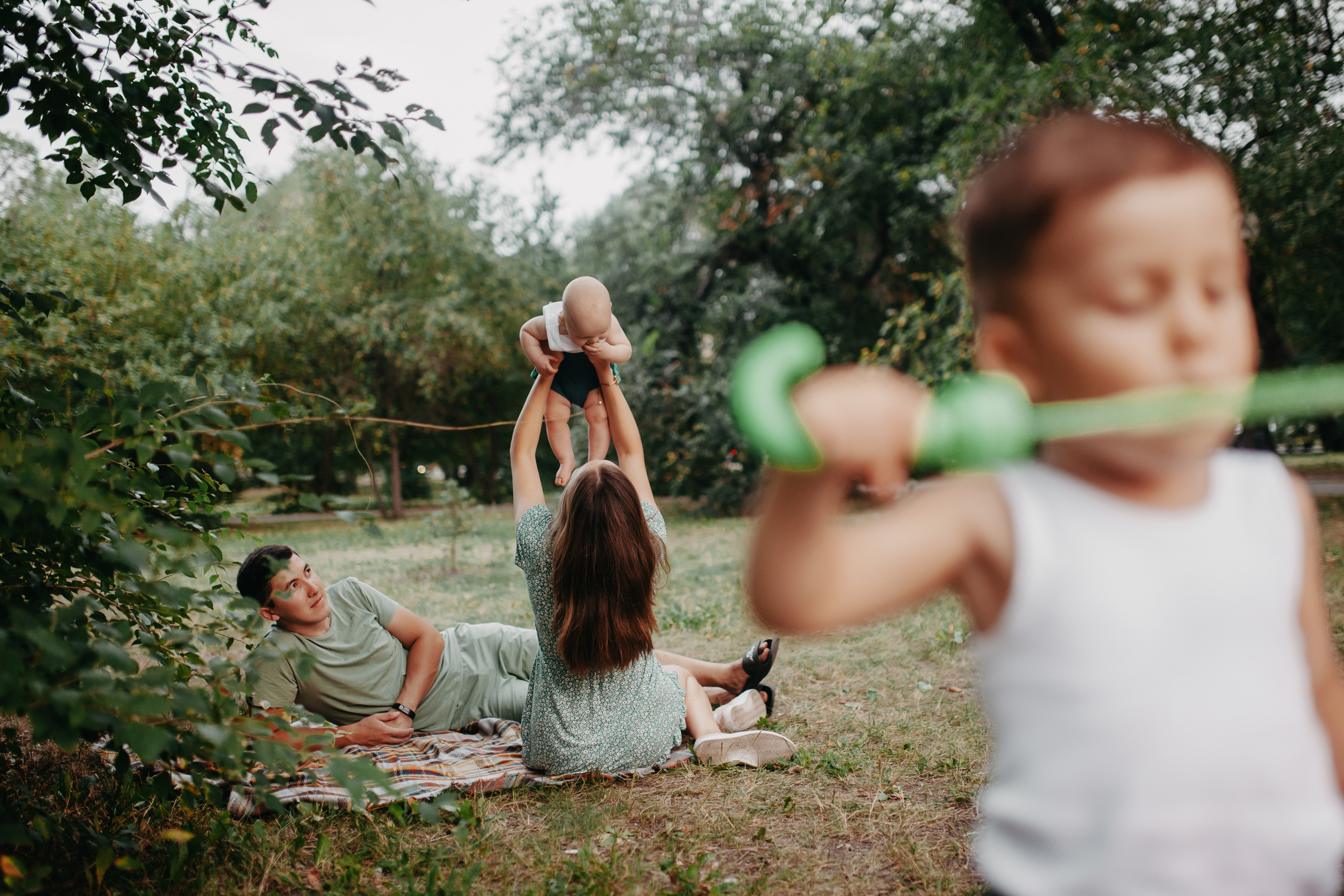 Семейная фотосессия в Тюмени. Фотограф Шелудкова Яна, город Тюмень