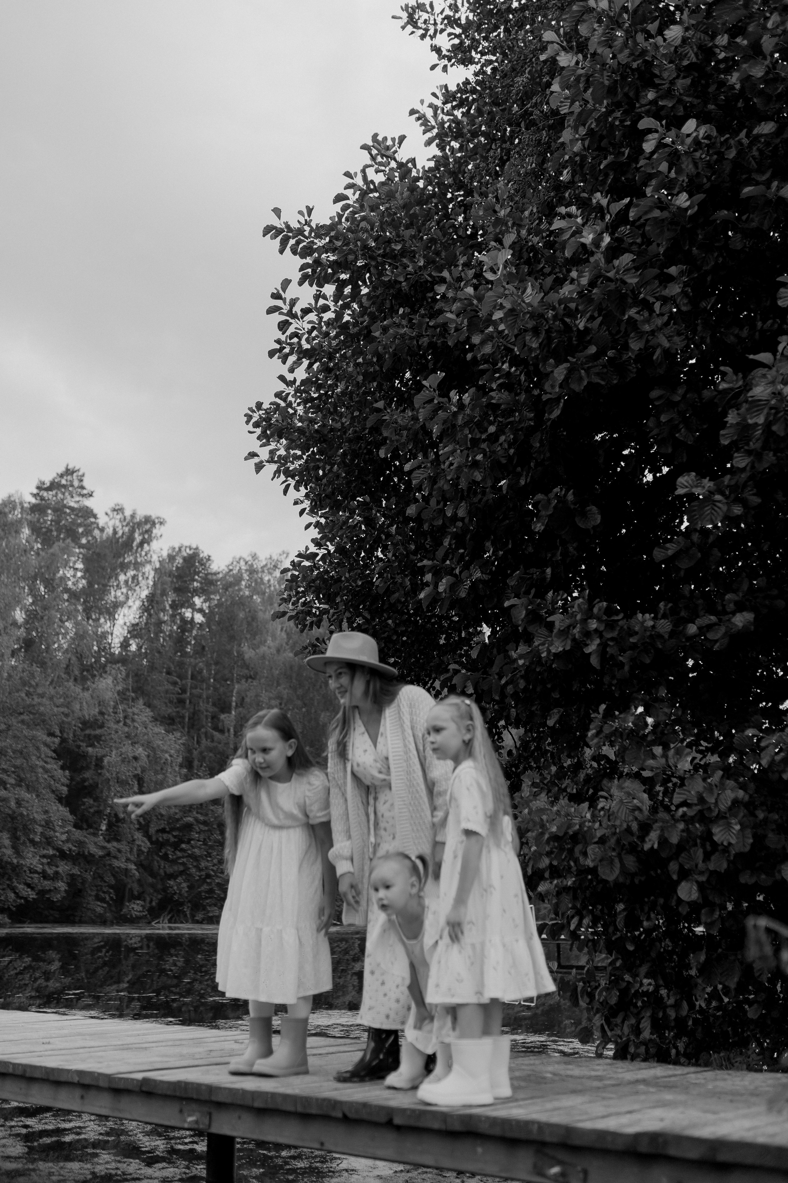 Мама Алина, Маша, Дина и Анечка. Фотограф Татьяна Семенова