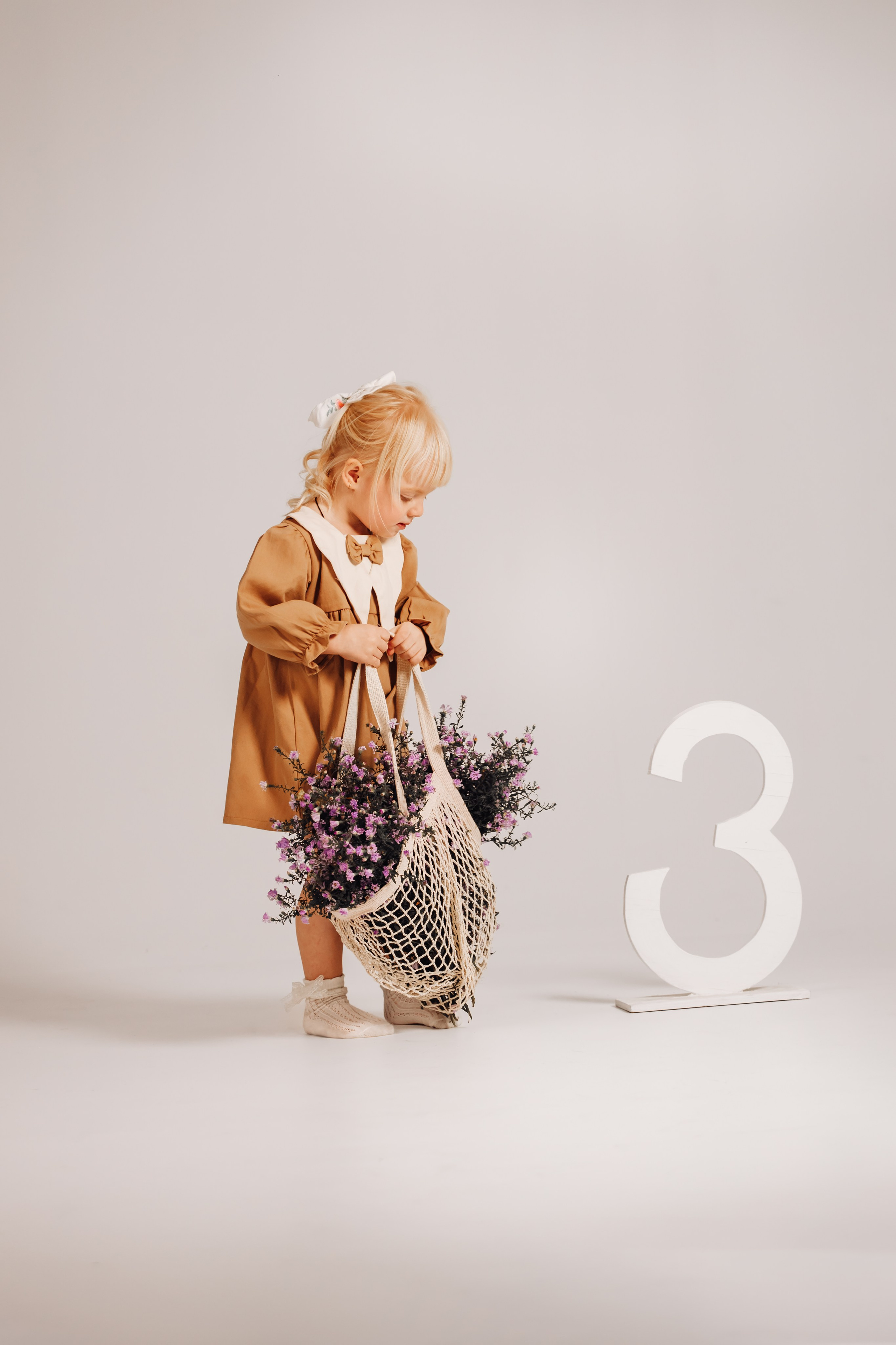 Фотосессия в студии 1 год. Свадебный и семейный фотограф в Краснодарском крае Мария Данилкина