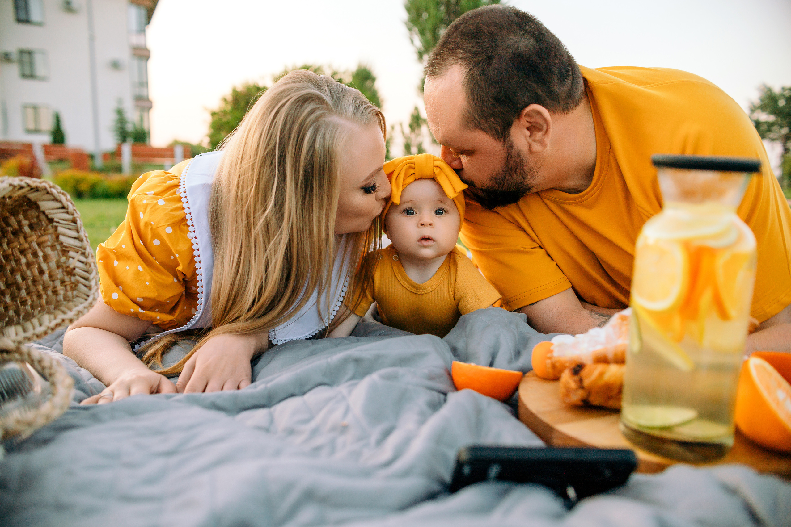 Юля, Сэм и Ева. Семейный фотограф в Рязани Харламова Влада