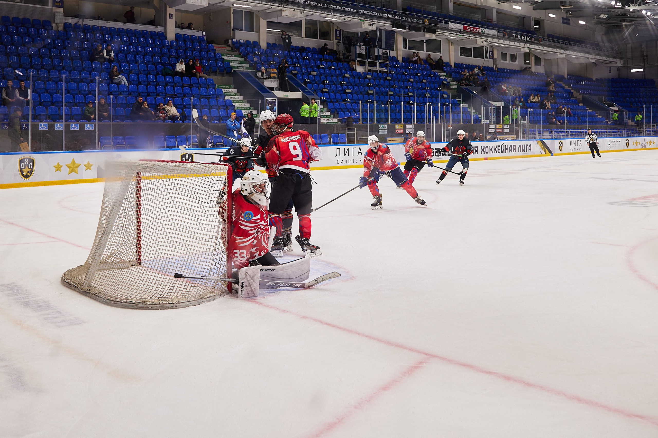 Репортаж. Офицерская хоккейная лига 2025 год. Спортивный фотограф Некрасов Денис