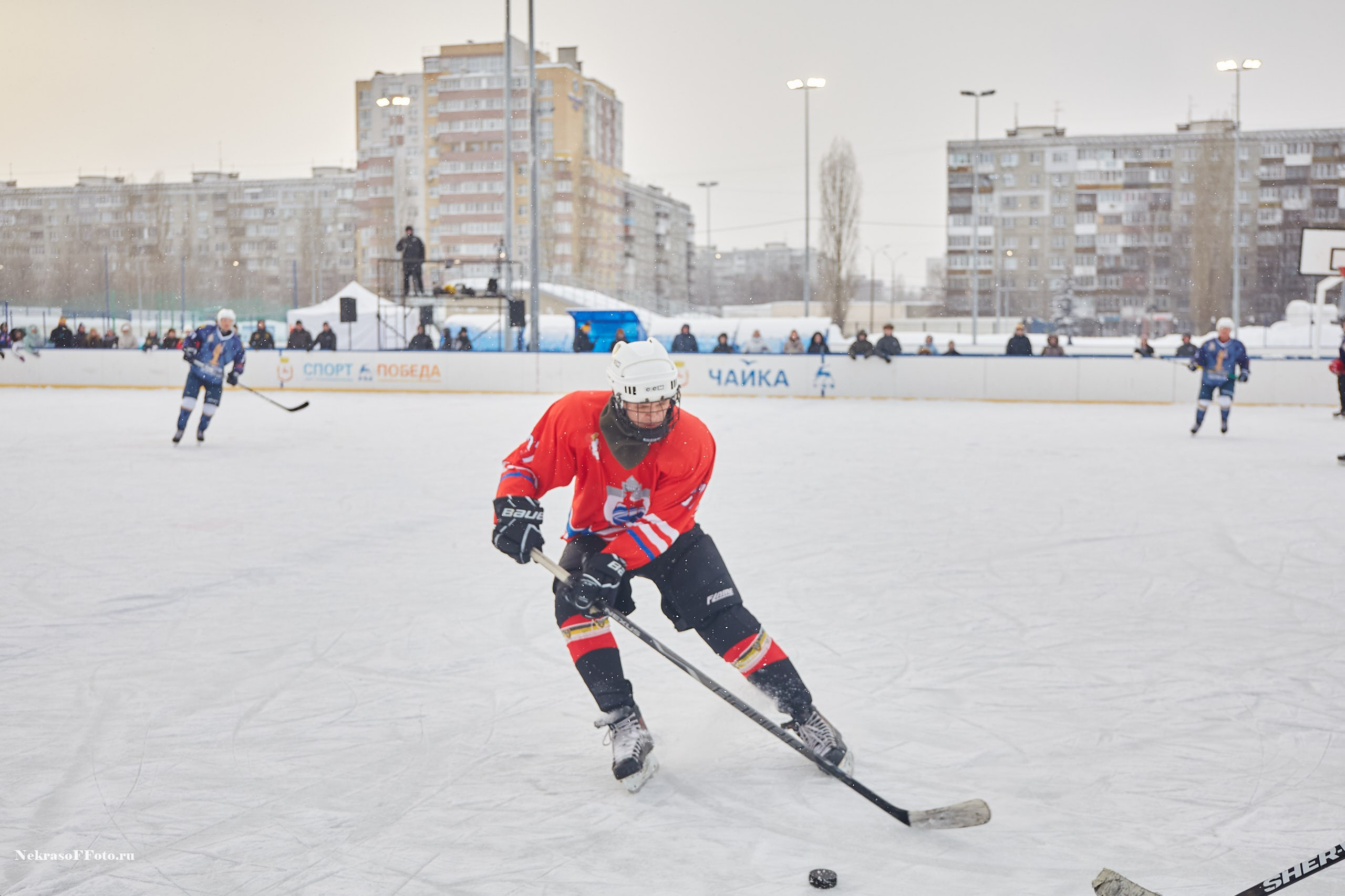 Турнир по хоккею «Русская классика» в рамках Офицерской хоккейной лиги. Спортивный фотограф Некрасов Денис