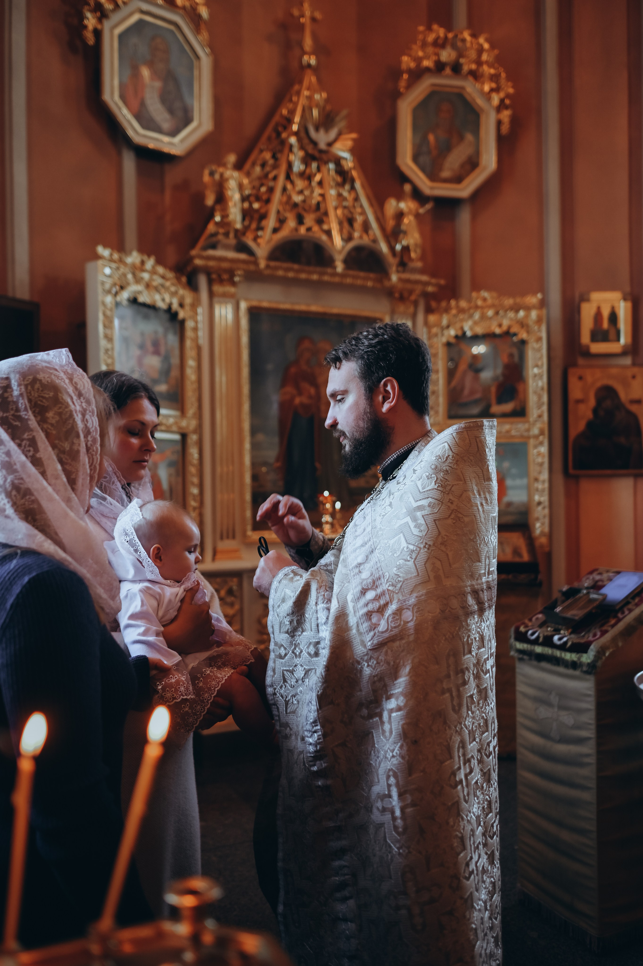 Крещение Любочки. Семейный и свадебный фотограф в Санкт-Петербурге Яна