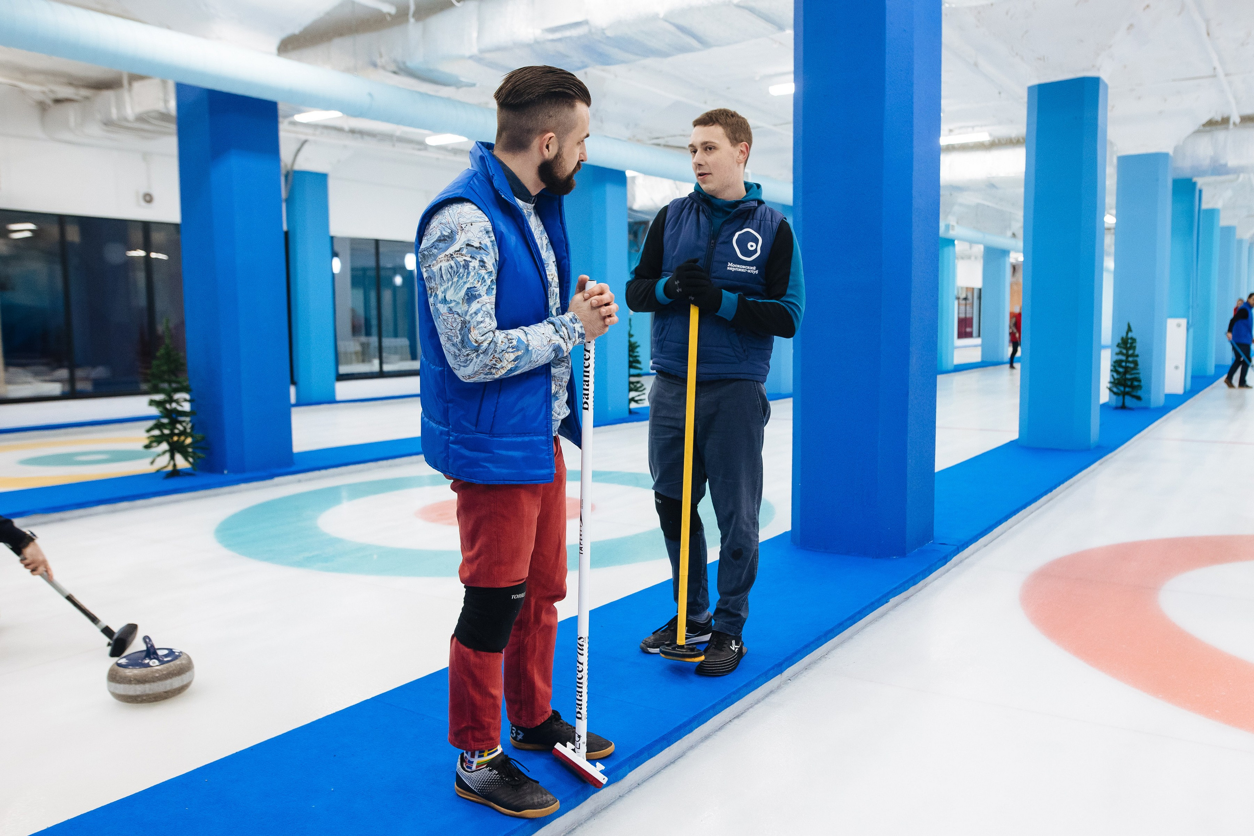 Корпоратив в кёрлинге. Свадебный и семейный фотограф Екатерина Иванова