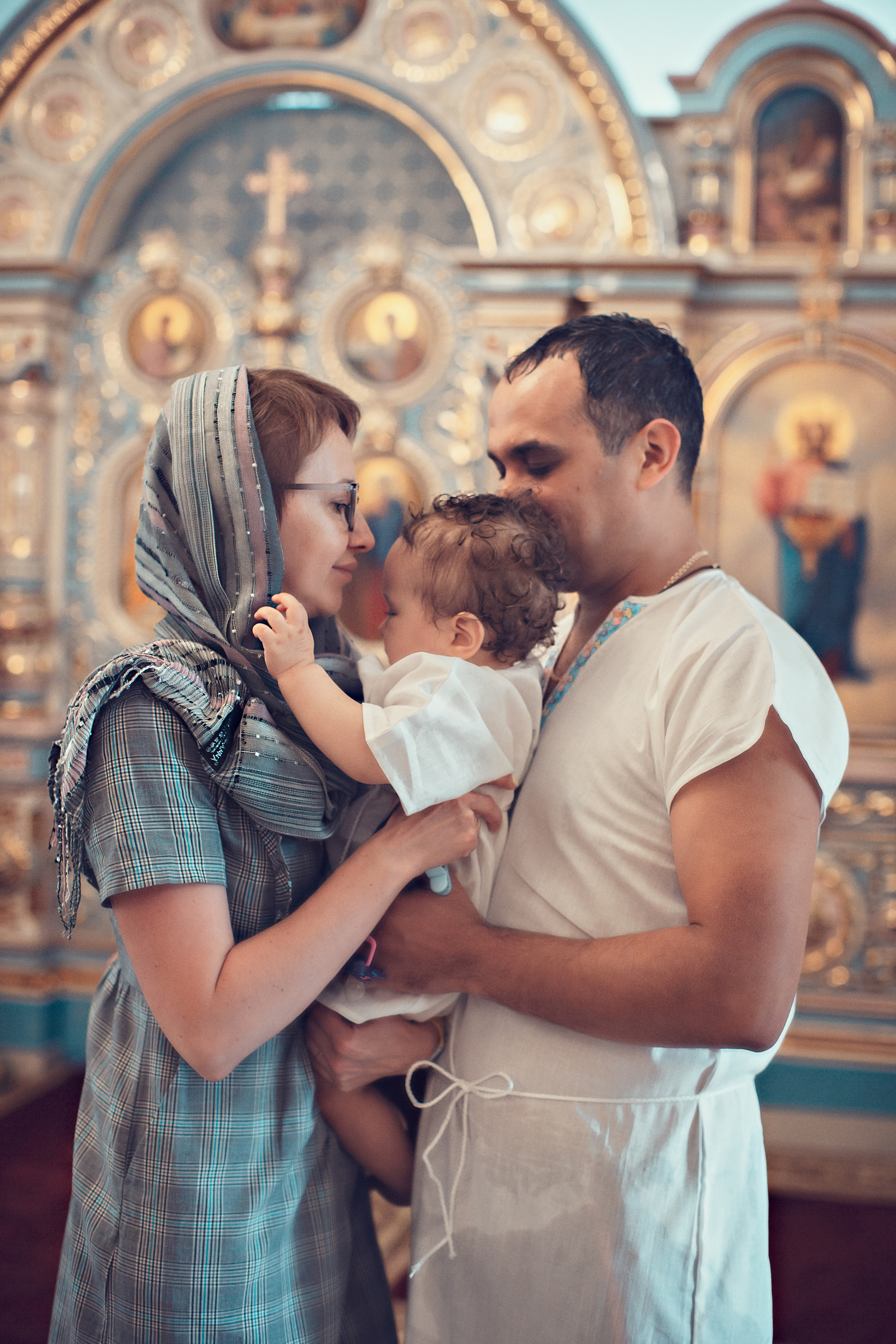 Крещение Киры Храм Серафима Саровского. Главная