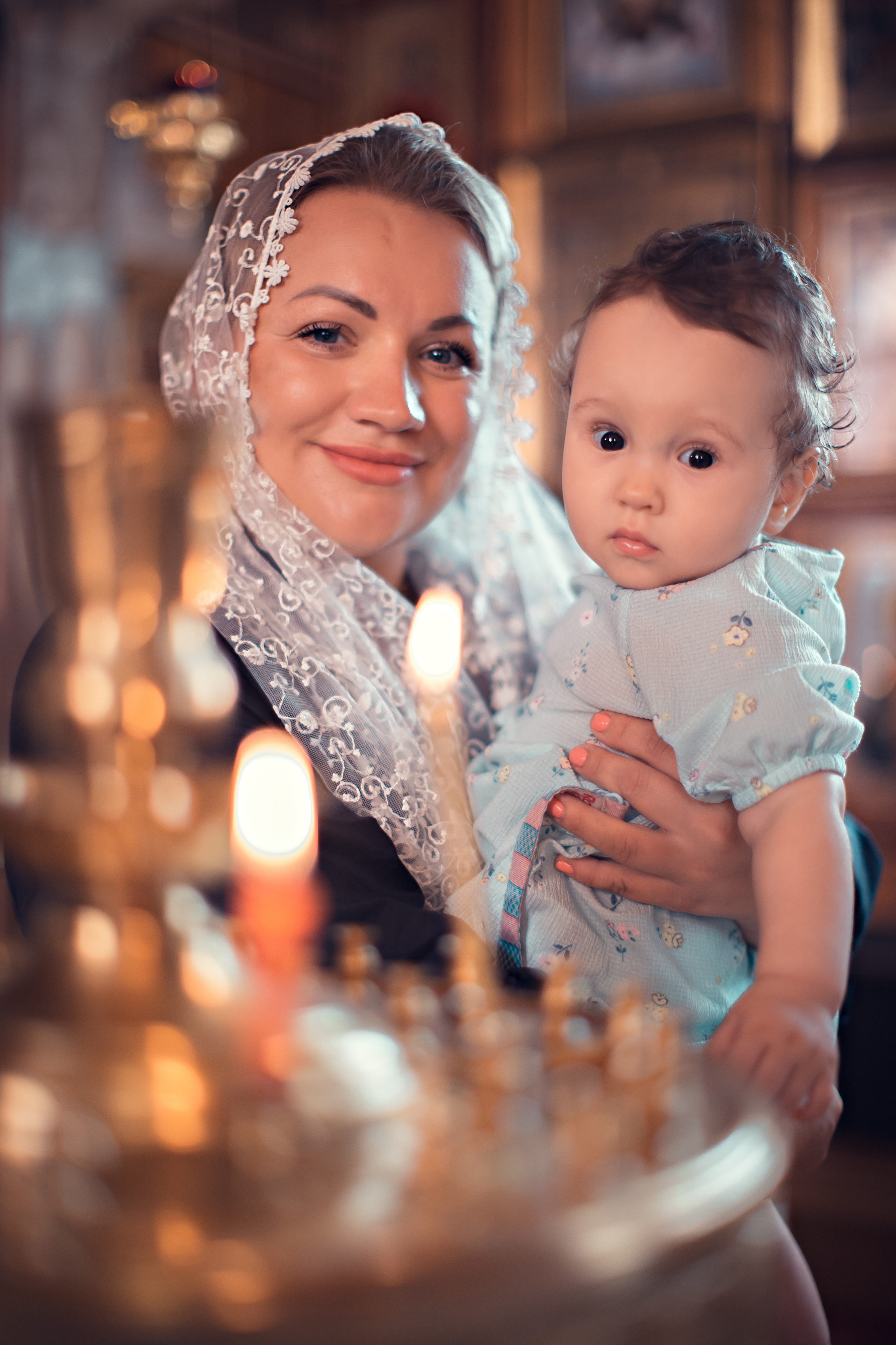 Крещение Киры Храм Серафима Саровского. Главная