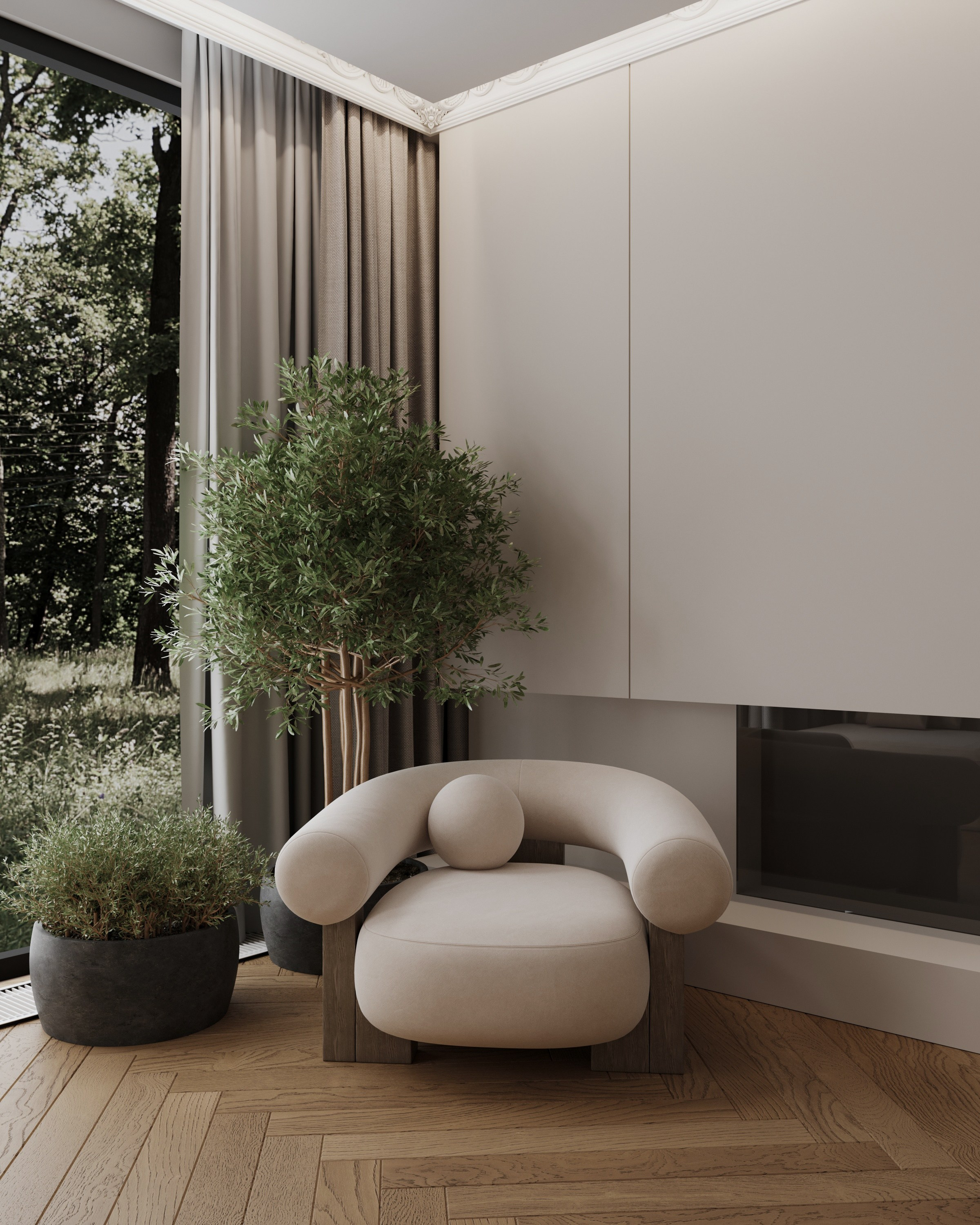 FOREST HOUSE. 3d визуализатор Анастасия Науменко