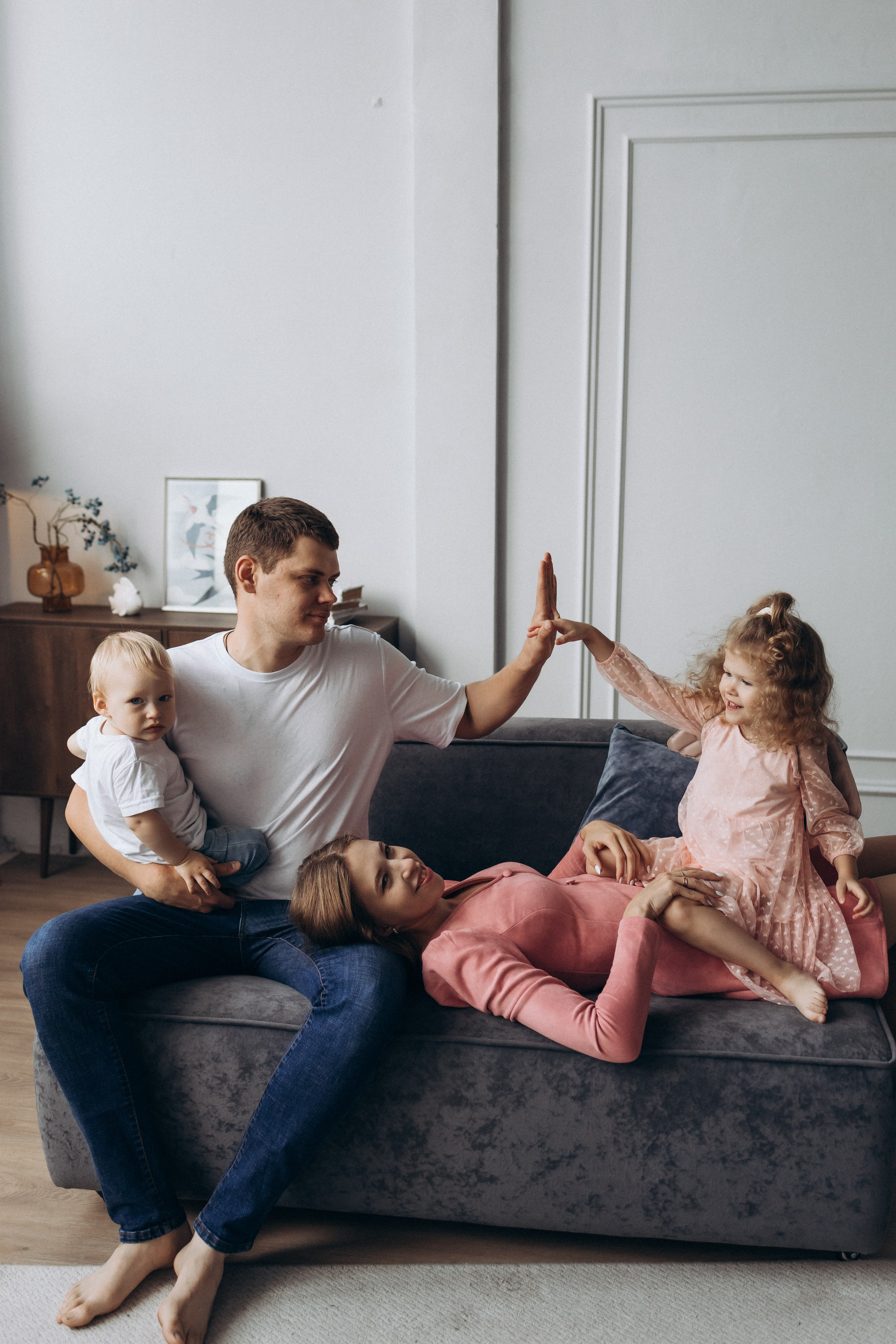 Алексей, Анастасия, Софа и Лев. Фотограф Нижний Новгород