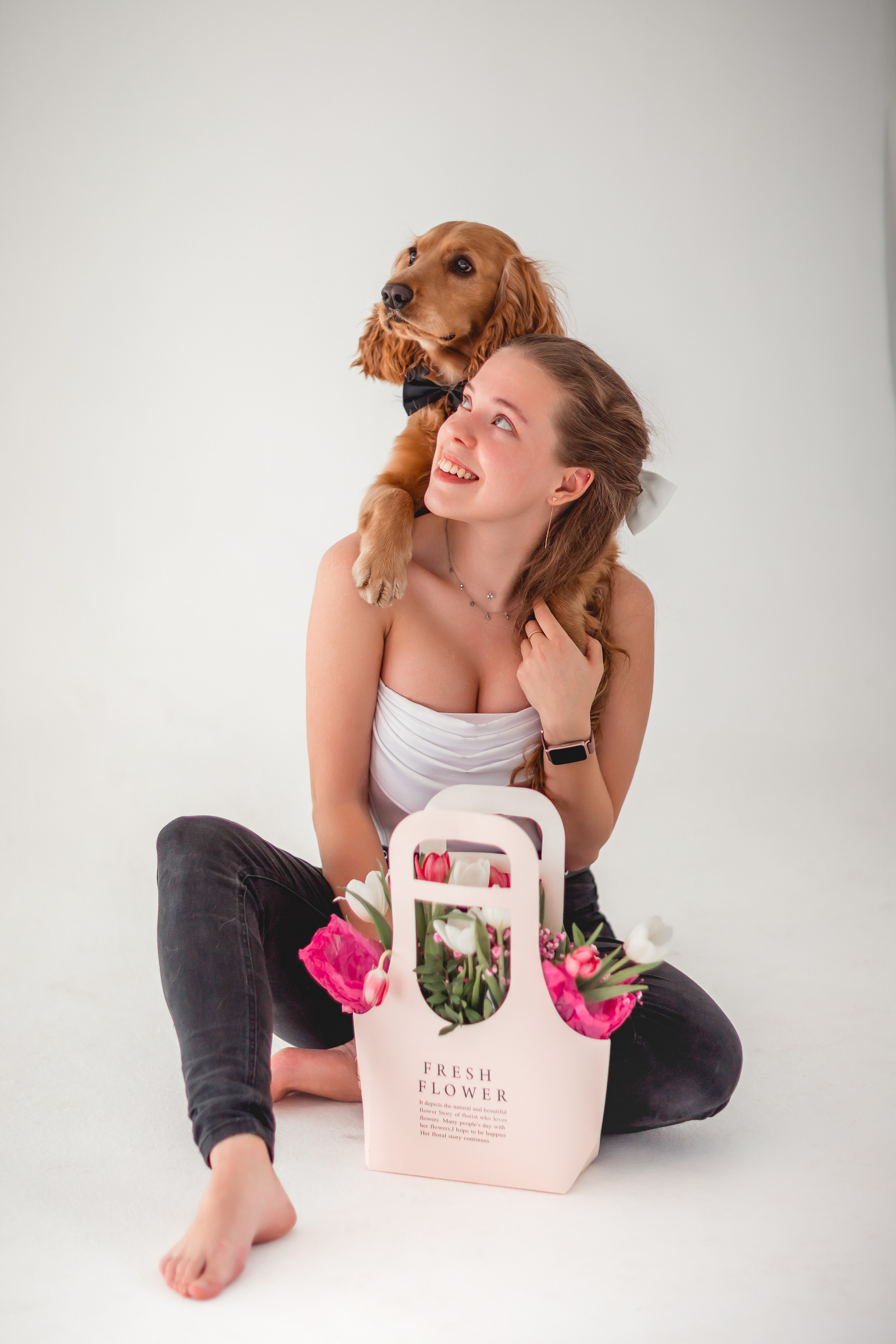 Лада и Барни. Семейный фотограф анималист Мария Крючкова