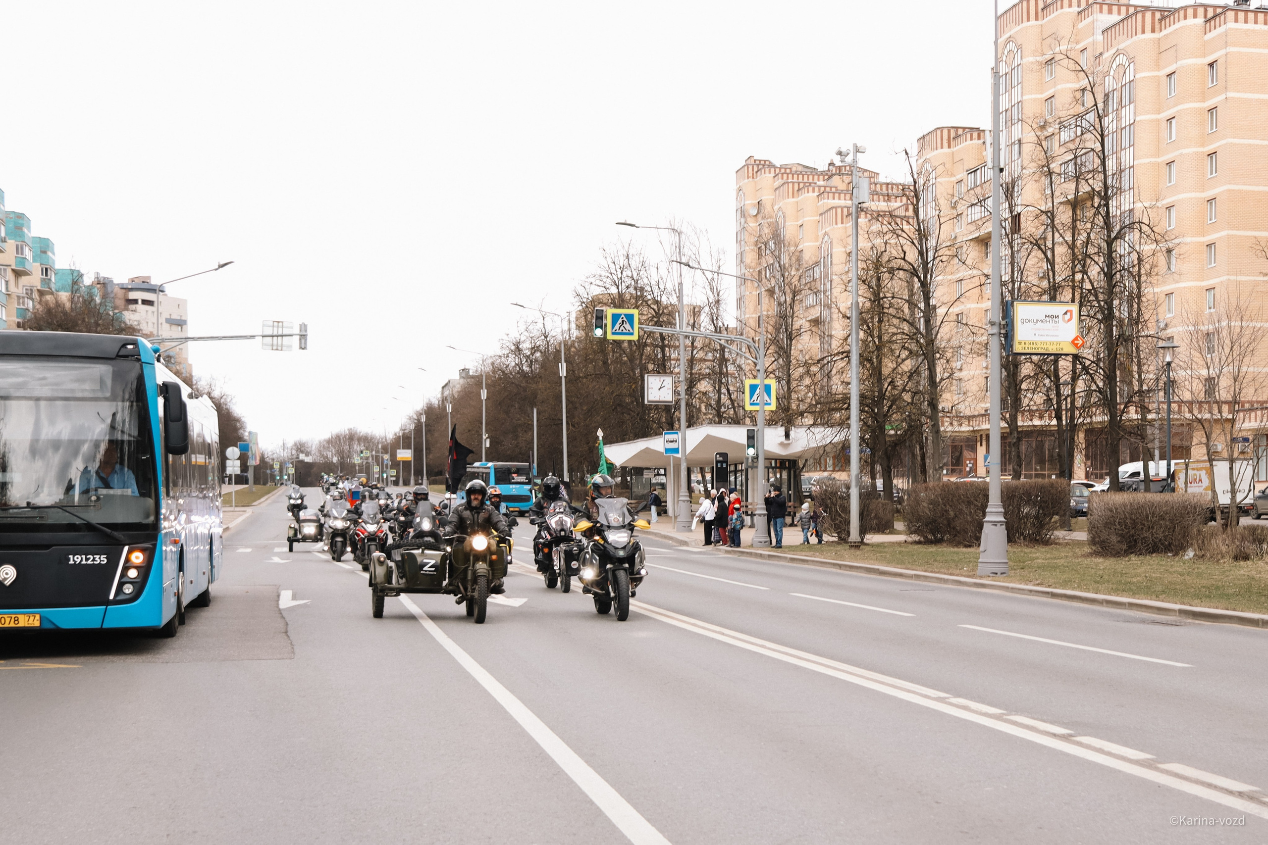 Открытие мотосезона 2025 Зеленоград. Репортажный фотограф в Москве и Зеленограде Karina-vozd