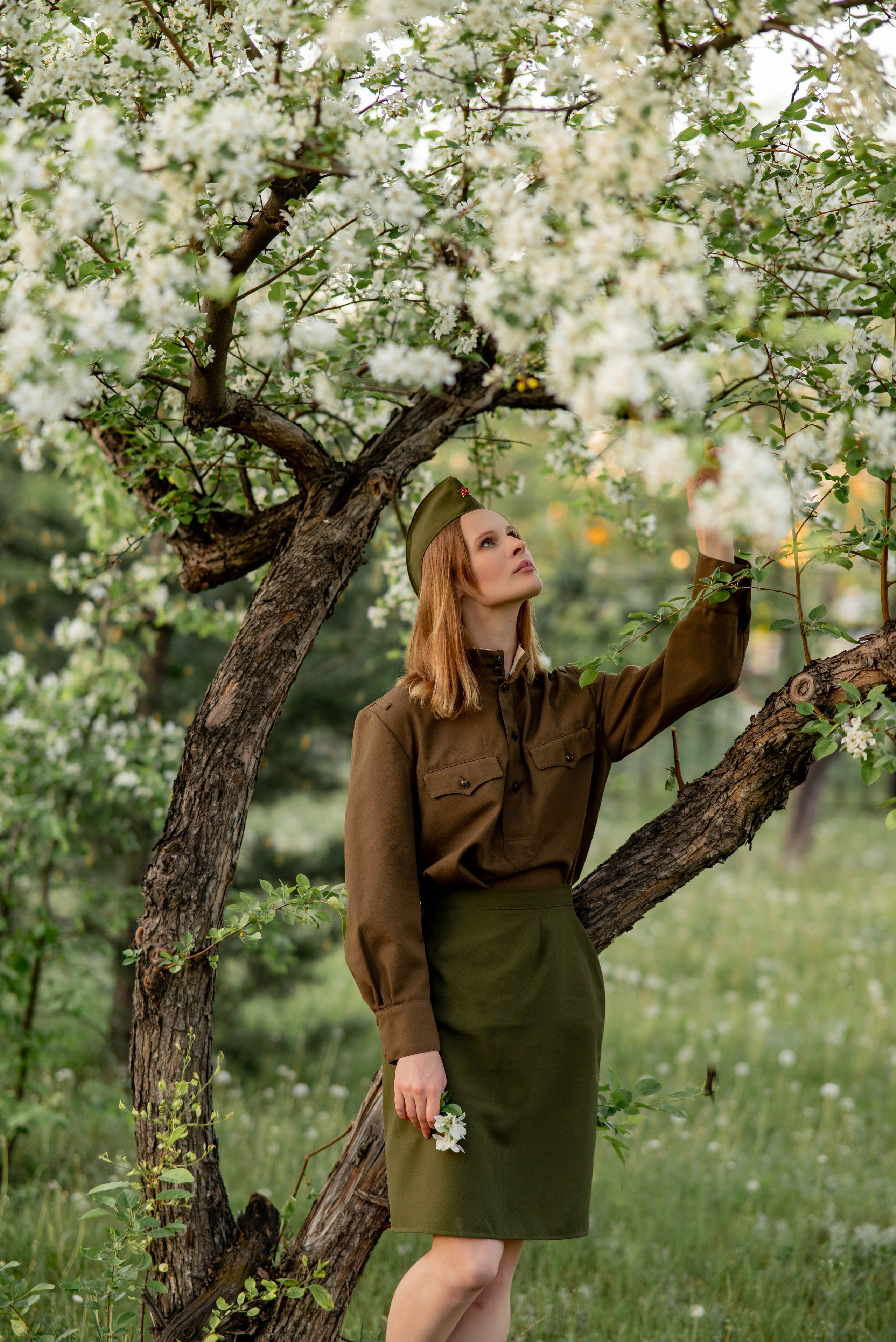 Фотосессия в военном образе  к 9 мая. Семейный и свадебный фотограф в Абакане Юлия Су
