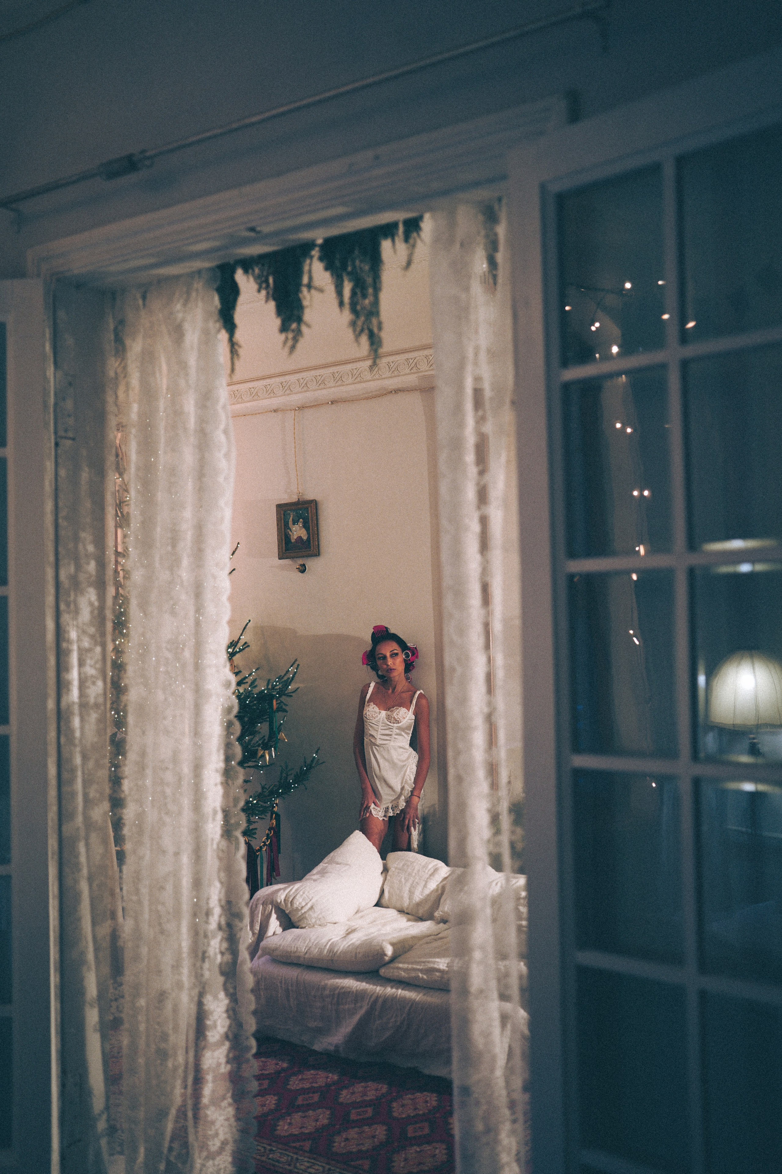 ФОТОСЕСИИЯ К НОВОМУ ГОДУ В АТМОСФЕРНОЙ СТУДИИВ ЦЕНТРЕ ПИТЕРАИ ВИНТАЖНЫЙ ОБРАЗ. Профессиональный фотограф, Санкт-Петербург — Виктория Богомолова