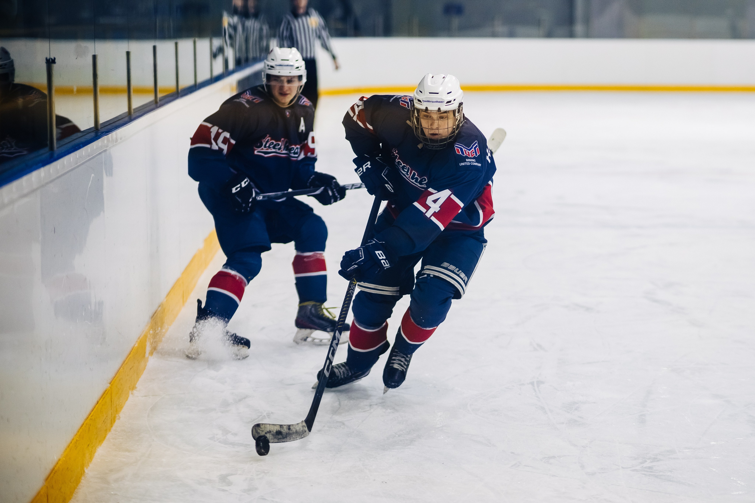 Хоккей. СХЛ / 20.01.24. Денис Прохоров Фотограф в г. Магнитогорск