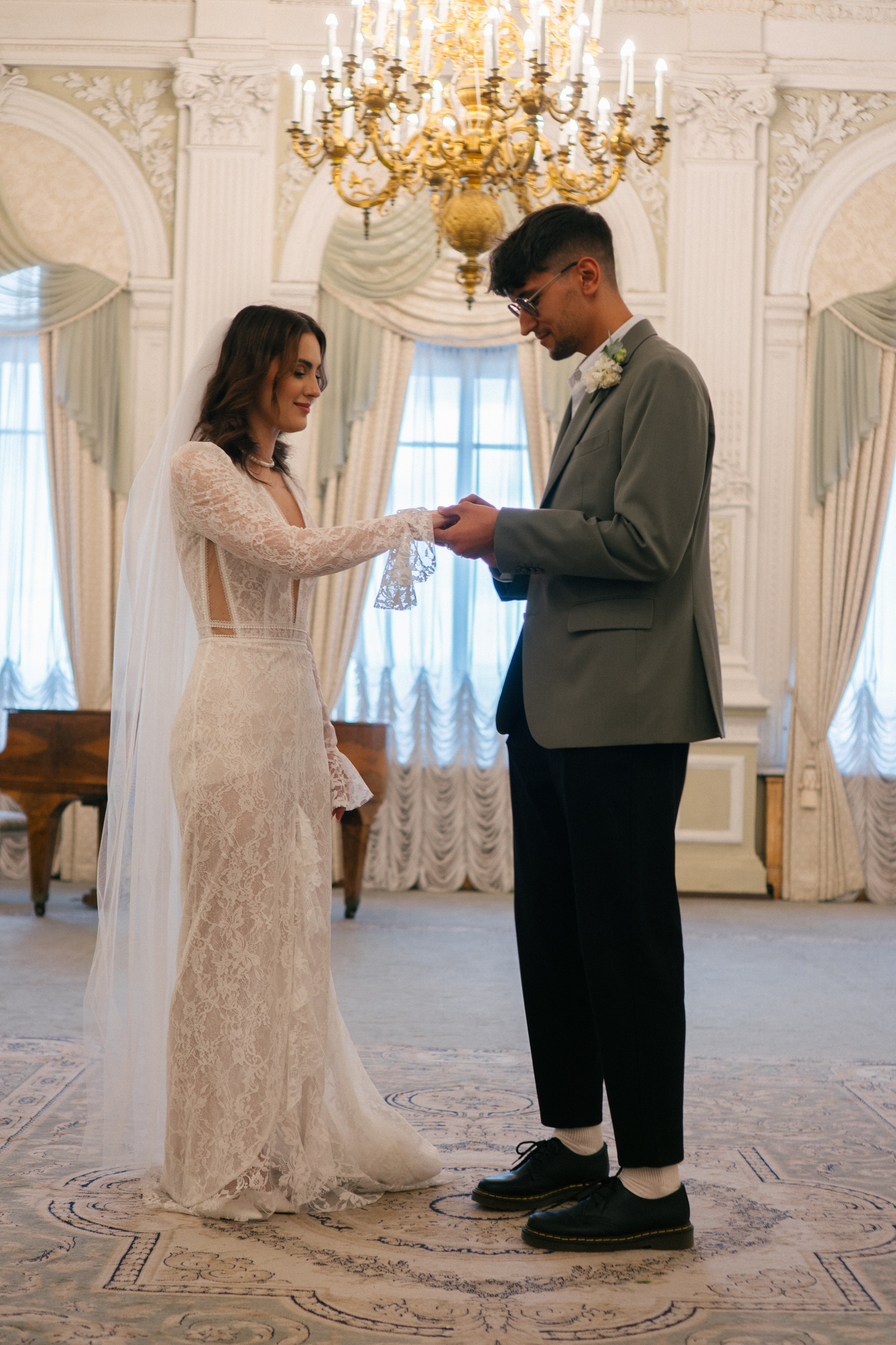 СВАДЕБНАЯ СЬЕМКА В ПЕРВОМ ДВОРЦЕ БРАКОСОЧЕТАНИЯ. Профессиональный фотограф, Санкт-Петербург — Виктория Богомолова