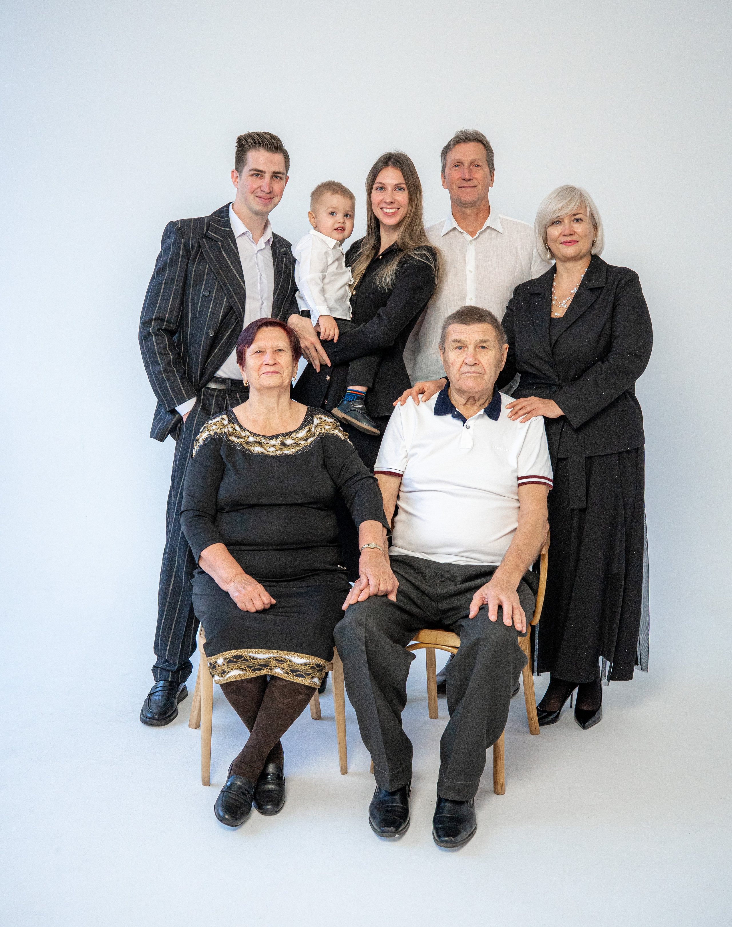 Большая семья Катерины. Студийный и портретный фотограф в САНКТ-ПЕТЕРБУРГЕИрина Махаон