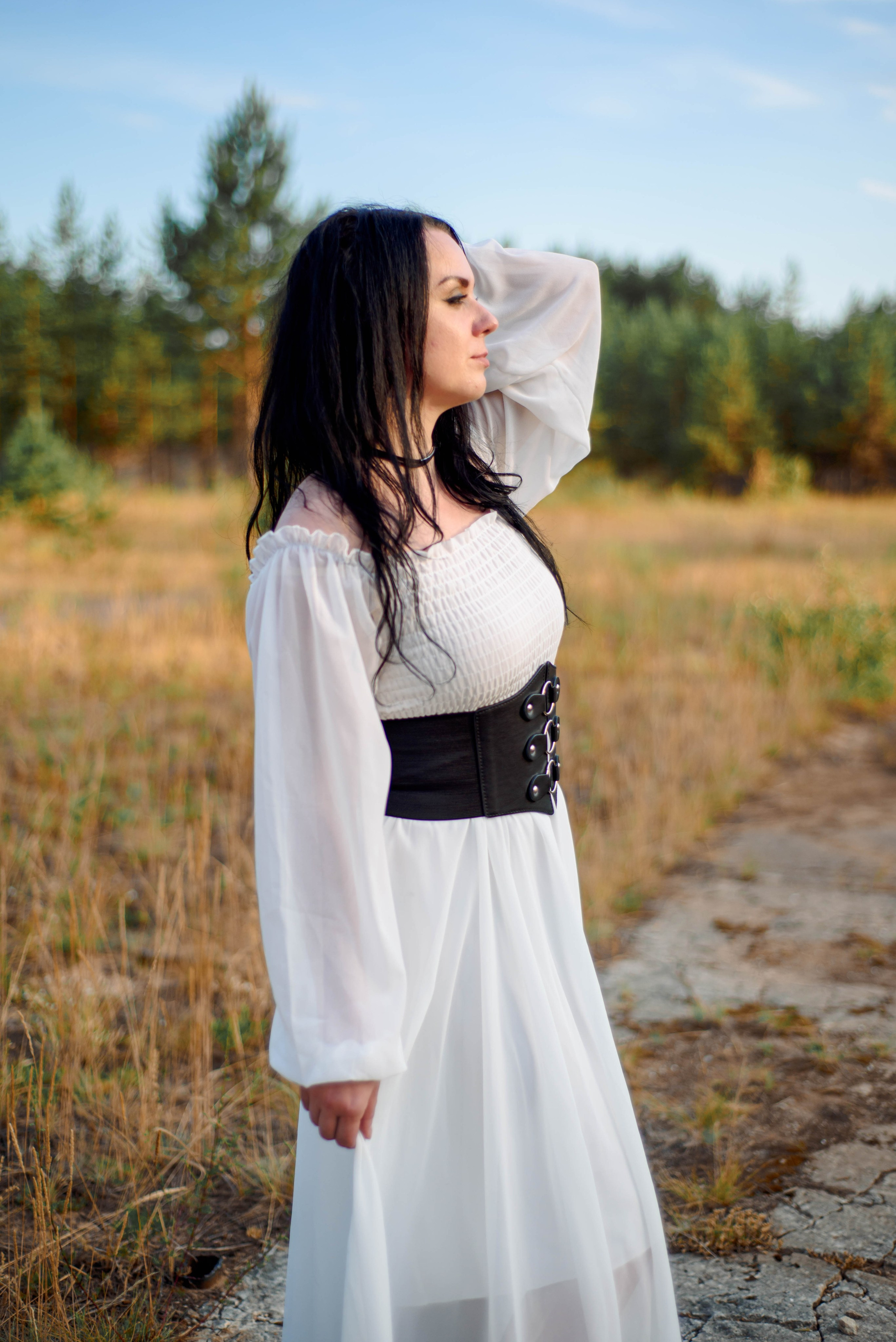 Готичная фотосессия для Ксюши. Мотофотограф в Нижнем Новгороде Динара Зуйкова