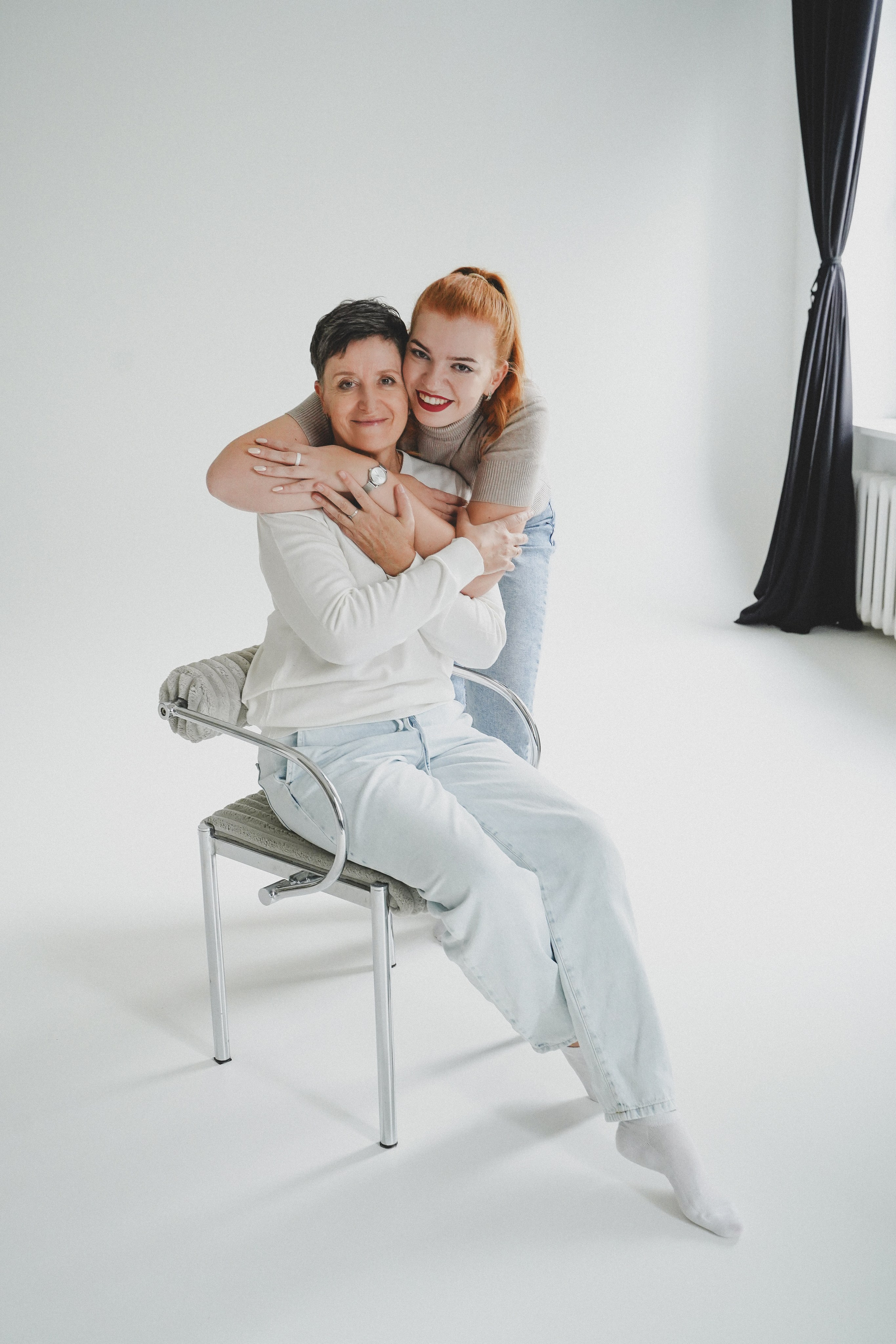 Семейная фотосессия в студии. Семейный и женский фотограф в Краснодаре Анастасия Приймак